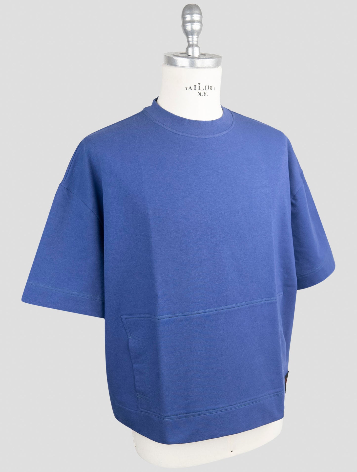 Kiton Blue Cotton Ea T-Shirt