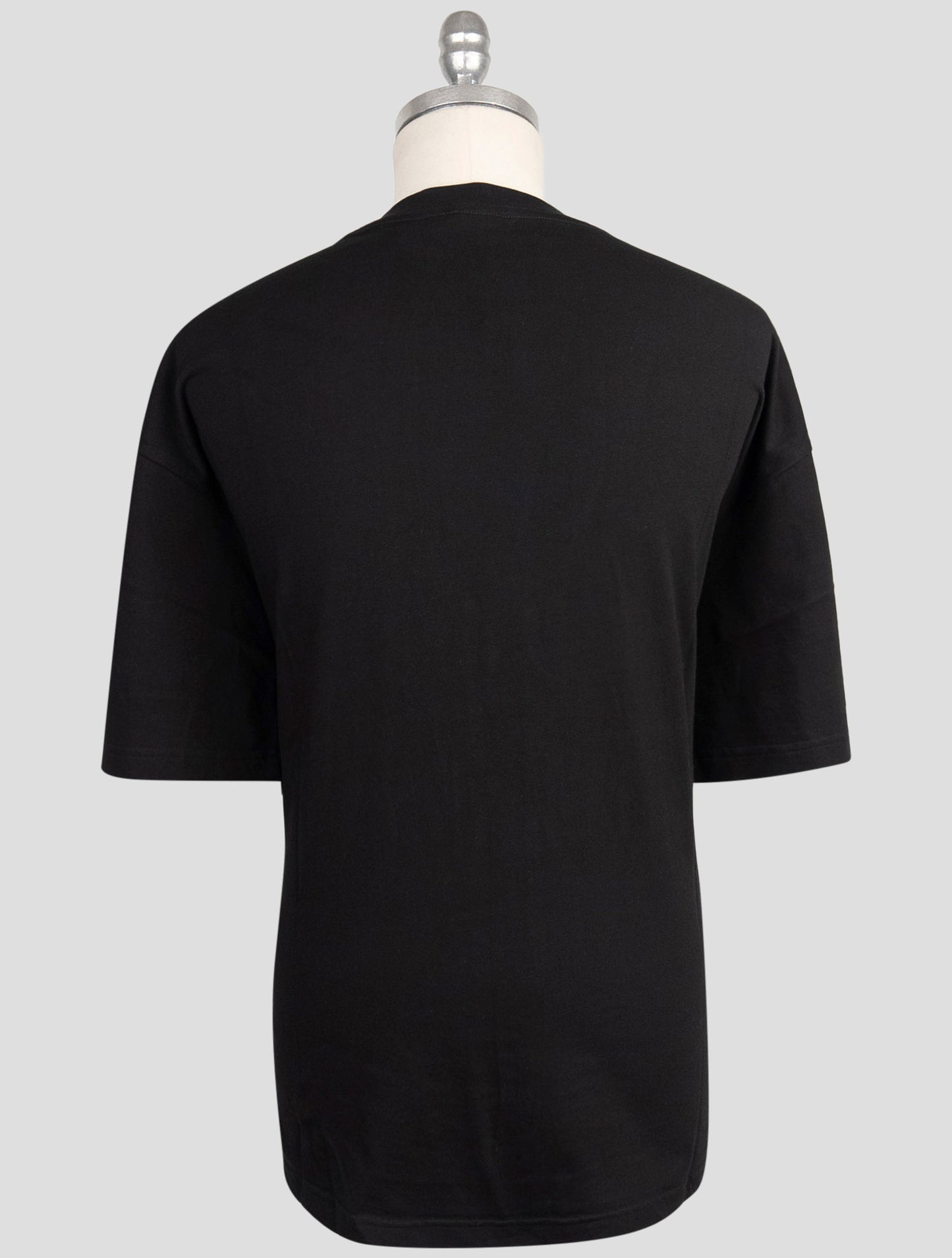 Kiton Blue Cotton T-Shirt