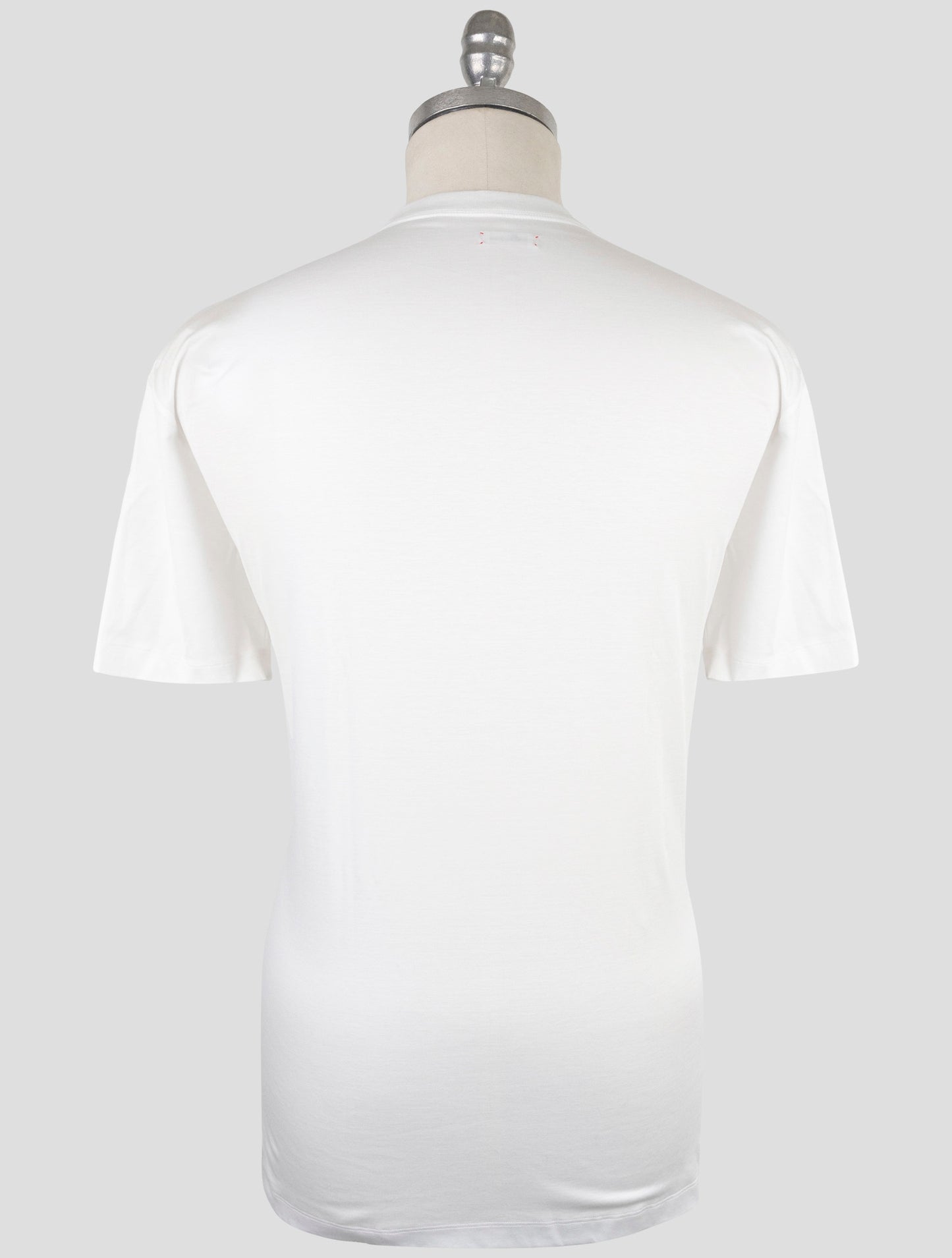 Kiton White Cotton T-Shirt