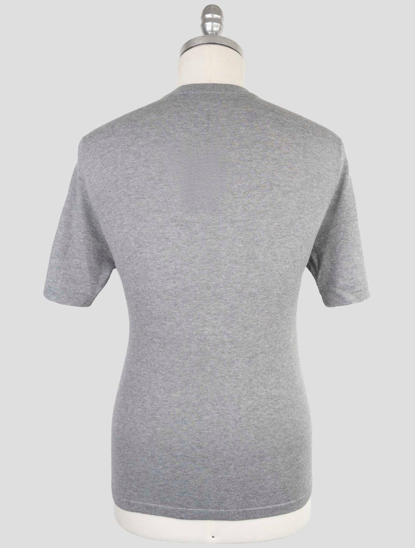 Kiton Gray Cotton T-Shirt
