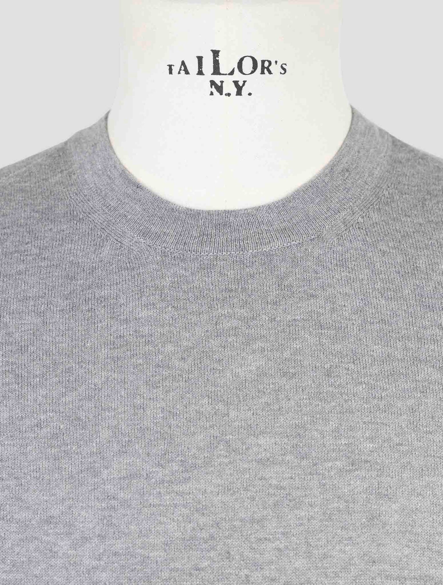 Kiton Gray Cotton T-Shirt