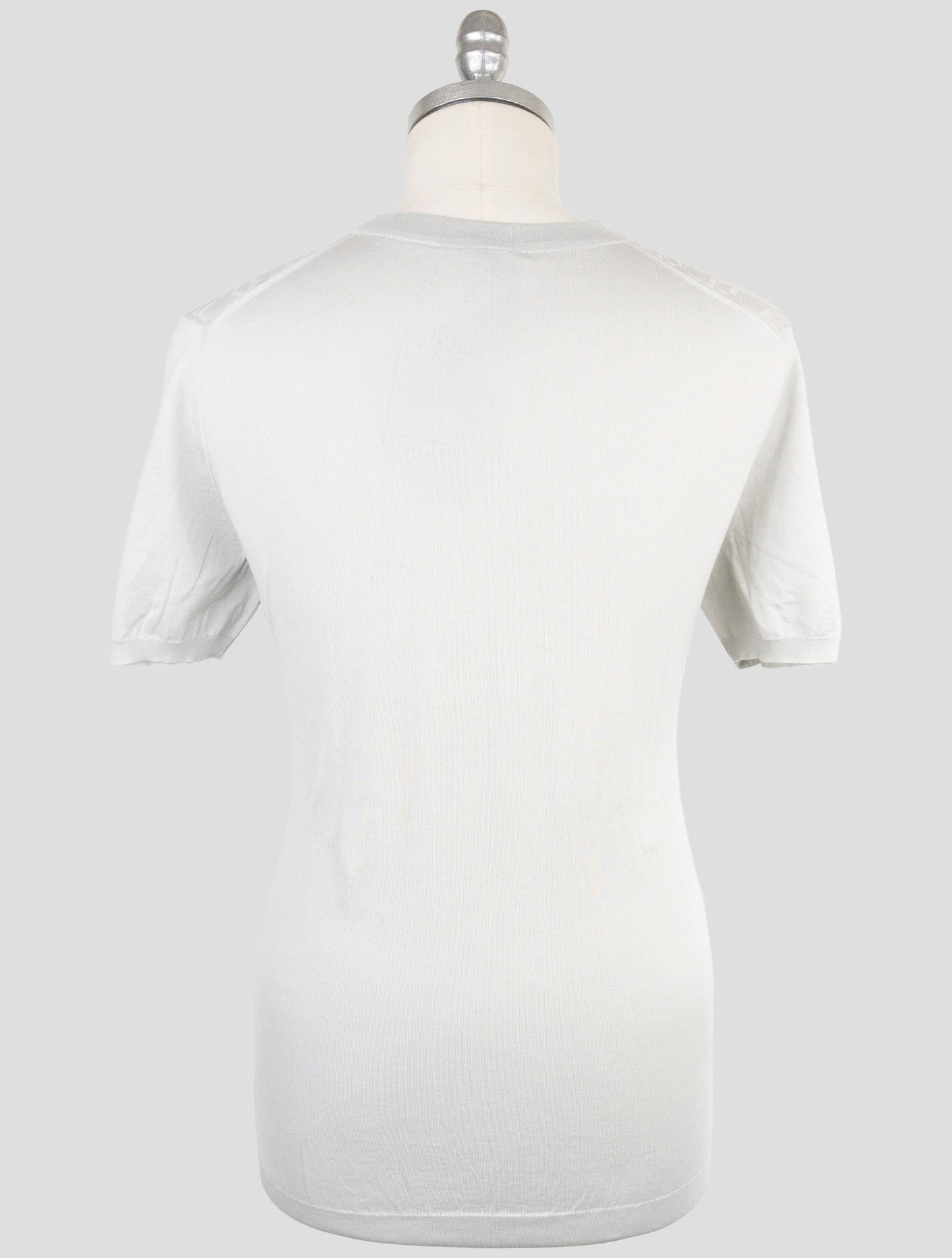 Kiton Gray Cotton T-Shirt