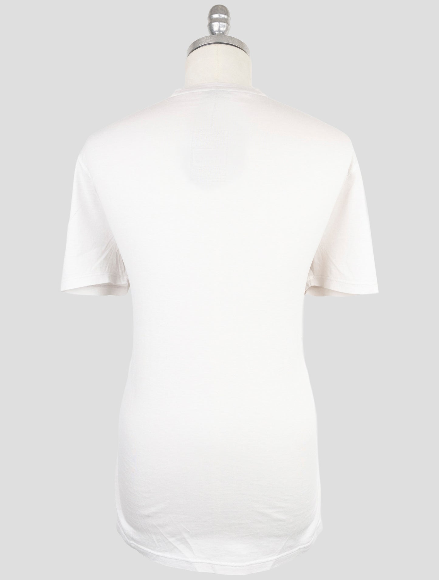 Kiton Gray Cotton Cashmere T-Shirt