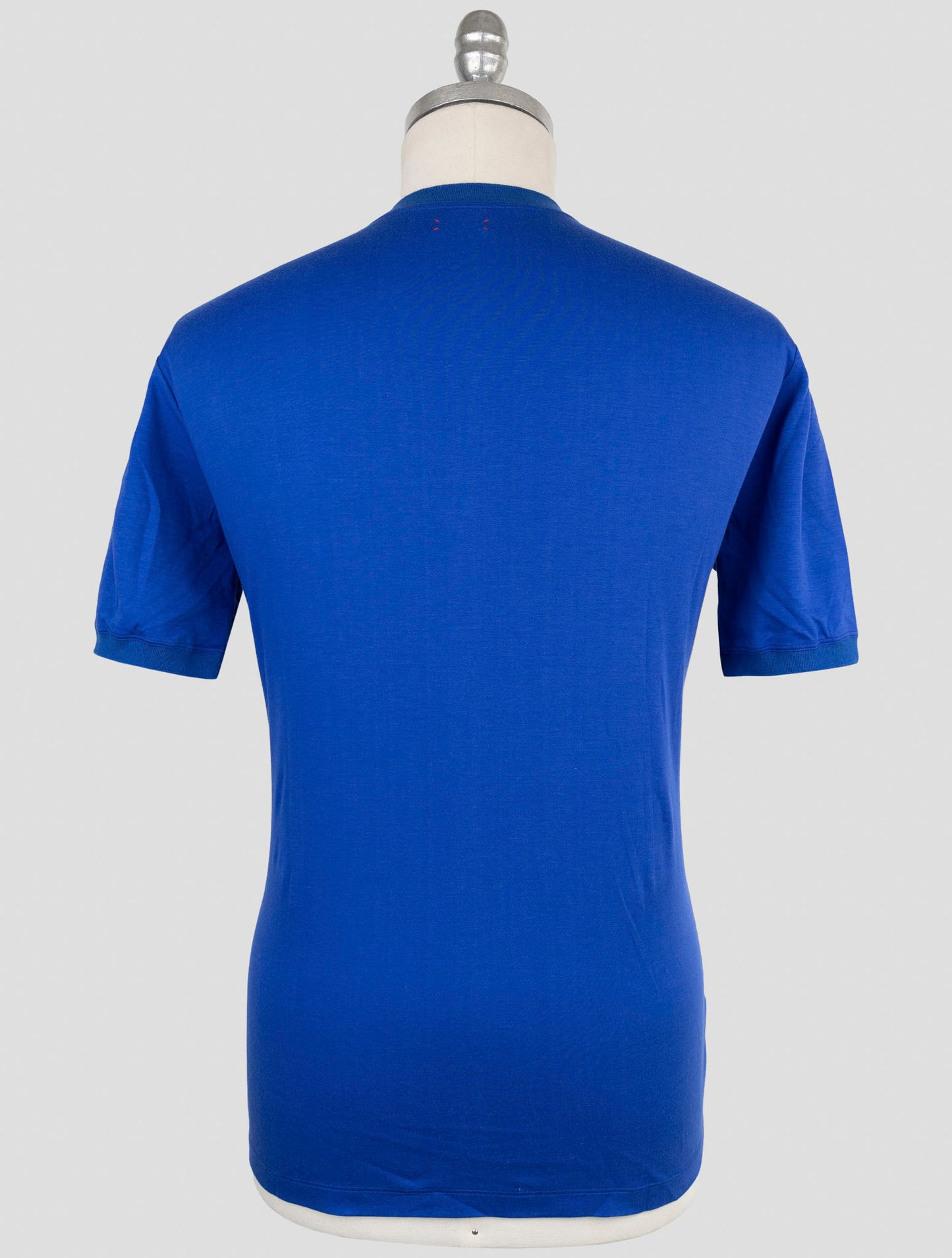 Kiton Blue Cotton T-Shirt