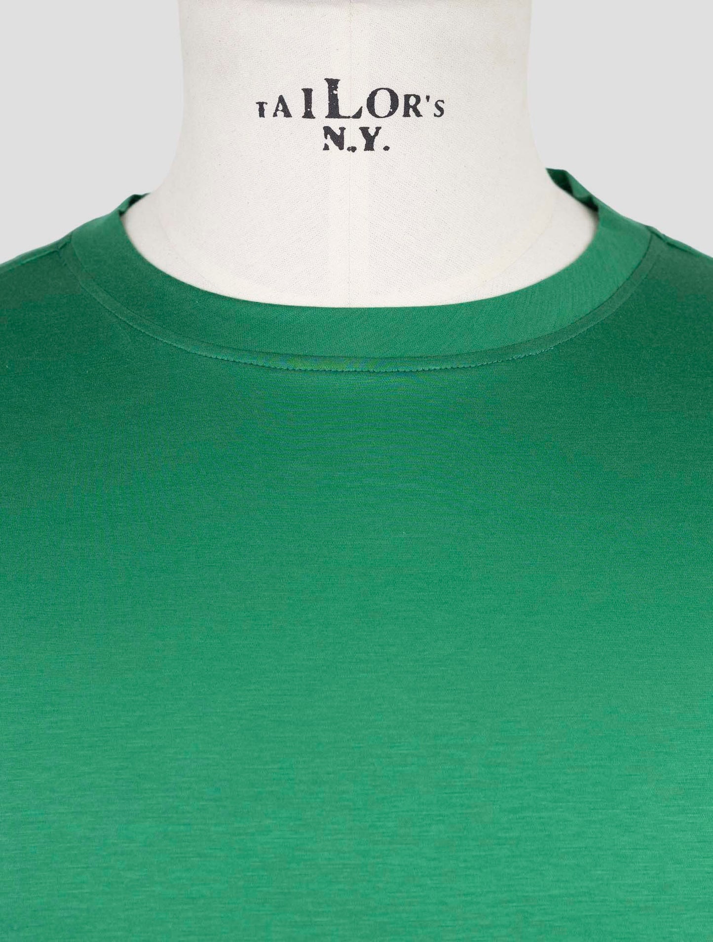 Kiton Green Cotton T-Shirt