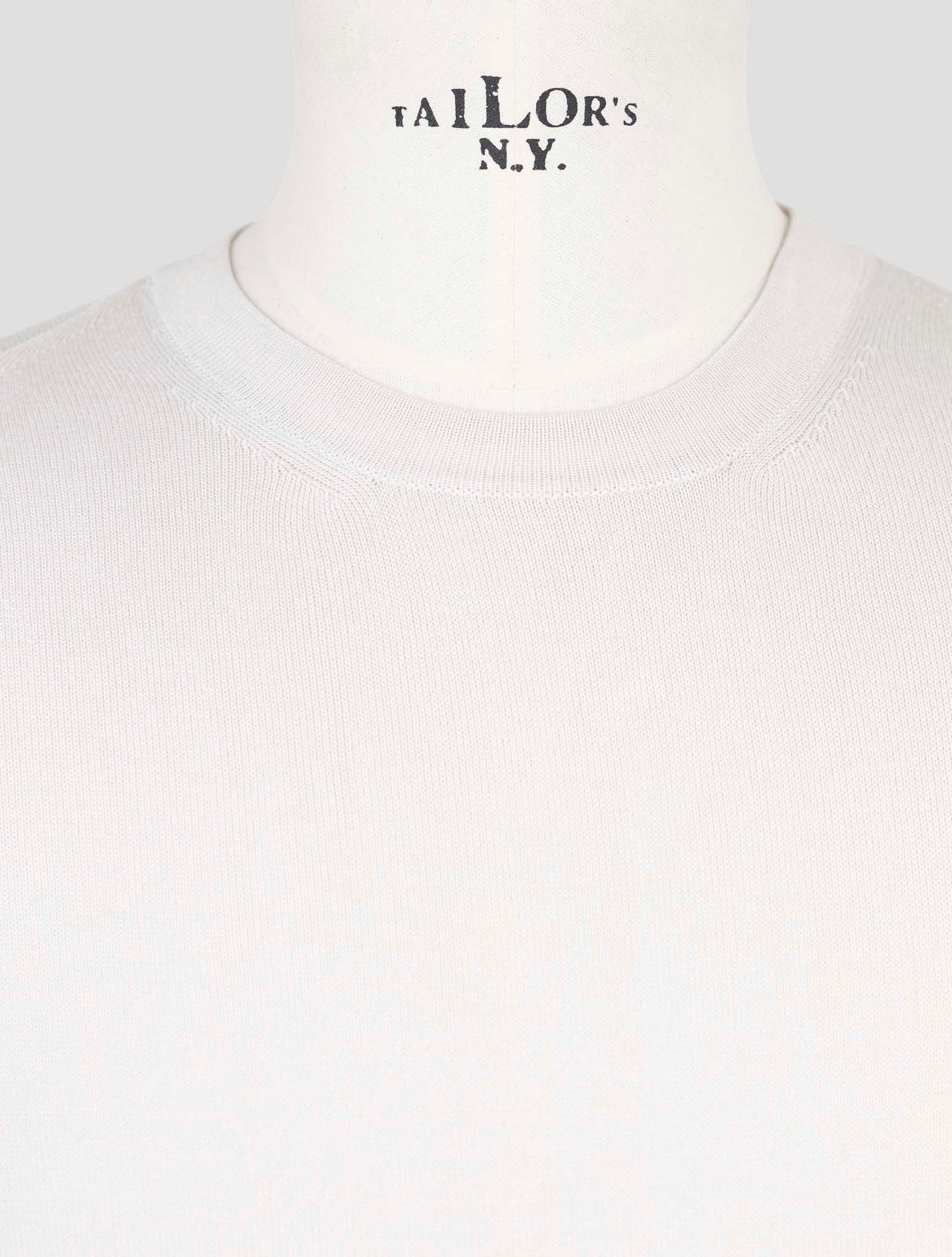 Kiton Gray Cotton T-Shirt