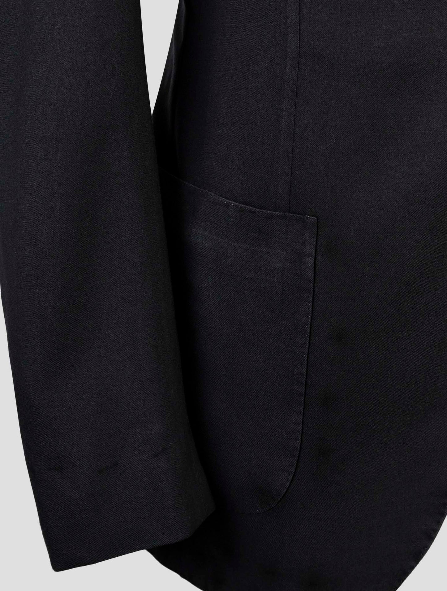 Kiton Black Cashmere Blazer