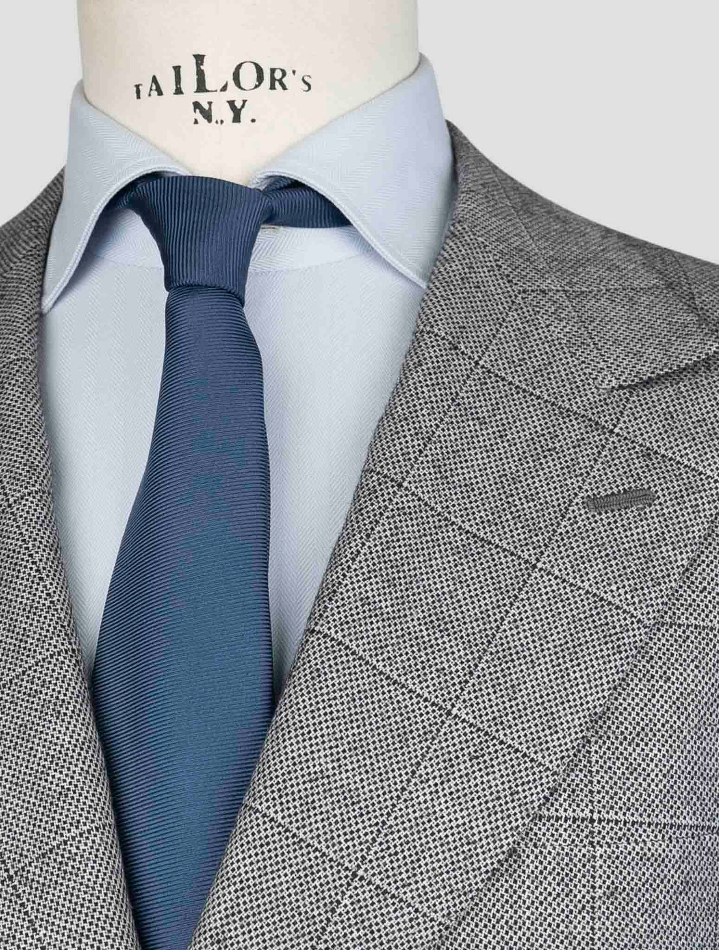 Kiton Gray Cashmere Silk Linen Suit