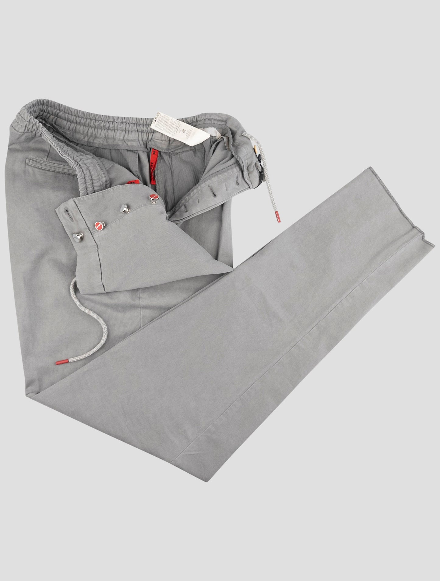 Kiton Gray Lyocell Cotton Ea Jeans