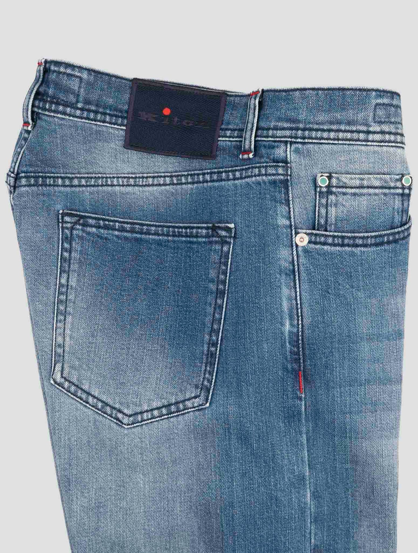 Kiton Denim Cotton Ea Jeans
