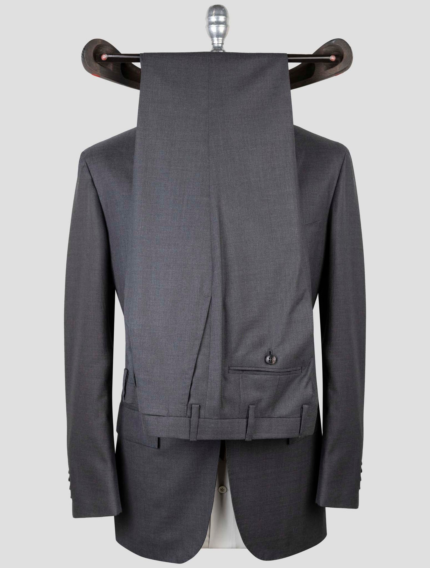 Kiton Gray Wool 14 Micron Suit