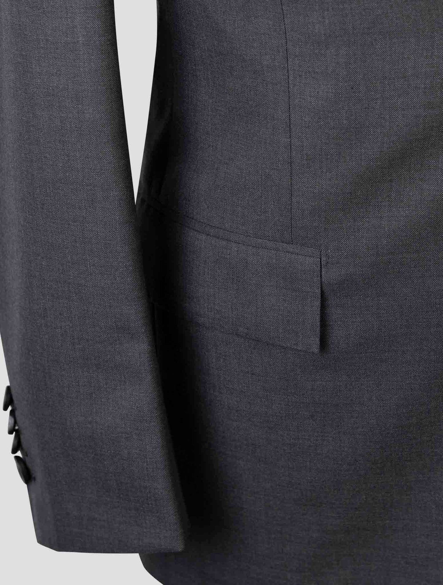 Kiton Gray Wool 14 Micron Suit