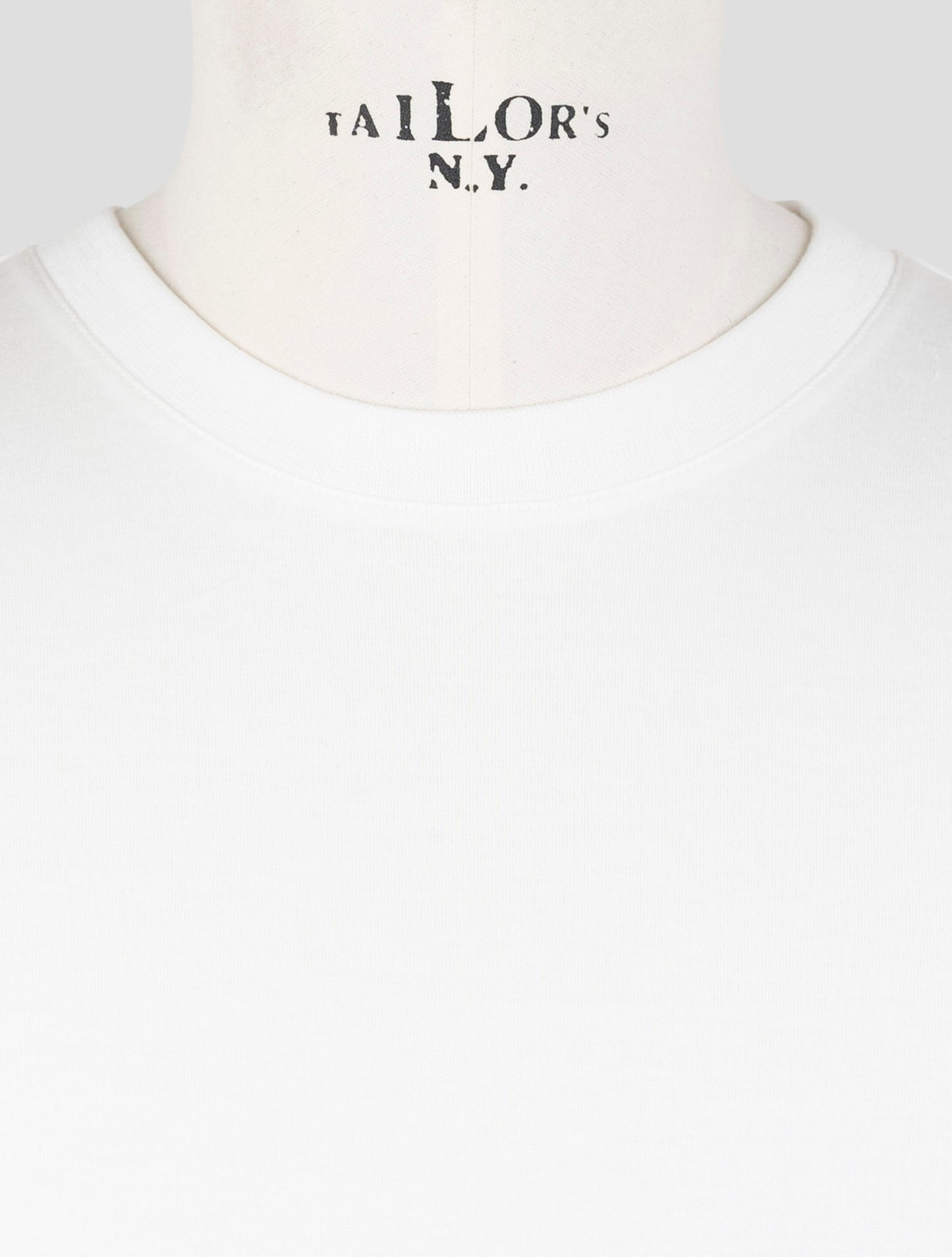 Kiton Knt White Cotton T-Shirt