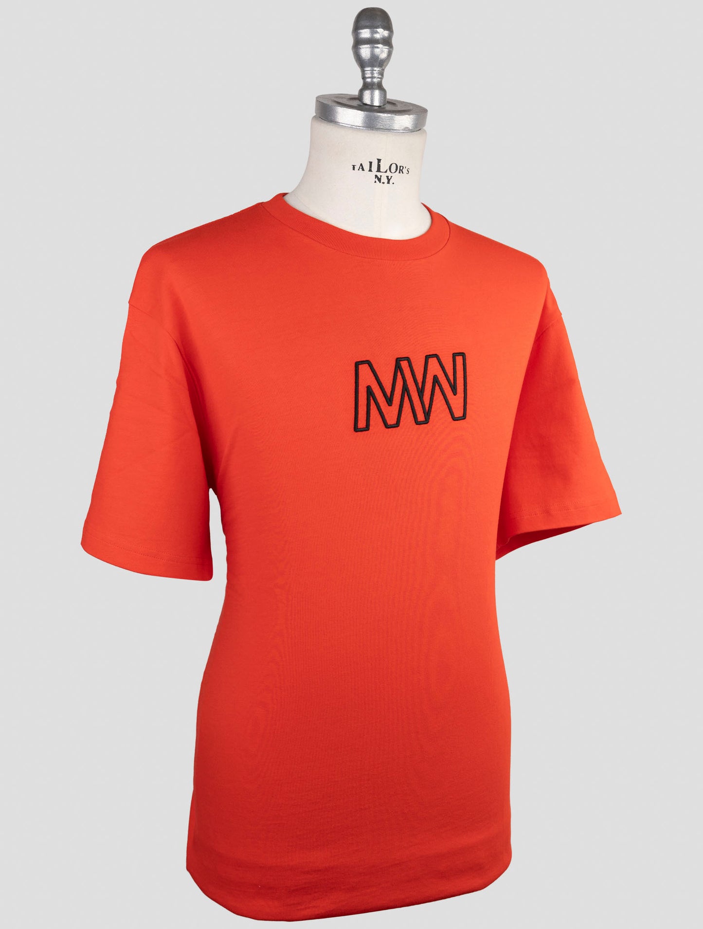Kiton Knt Red Cotton T-Shirt