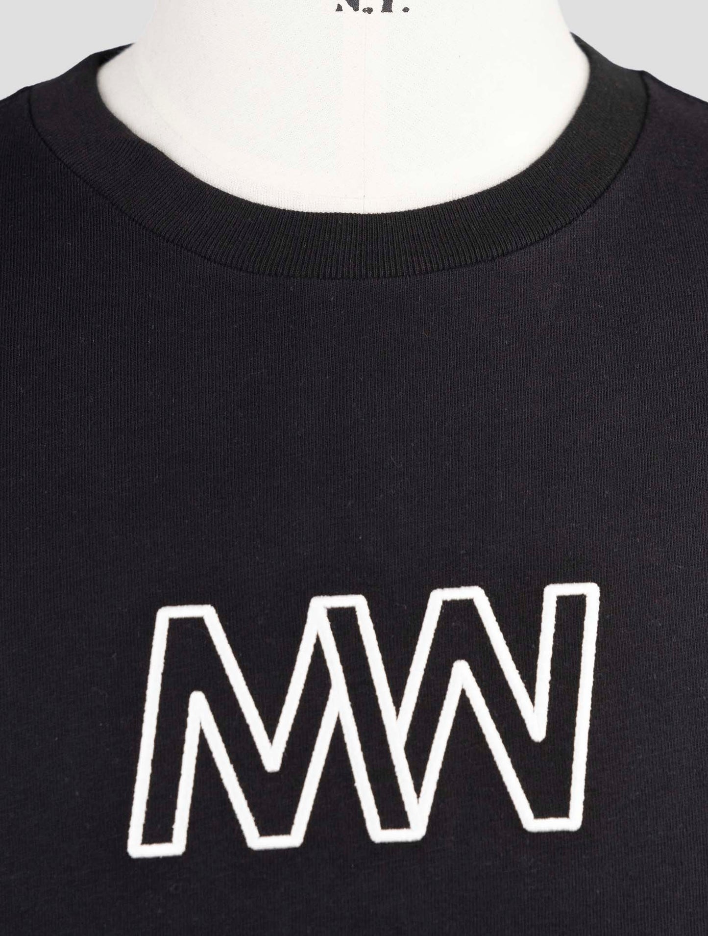 Kiton Knt Black Cotton T-Shirt