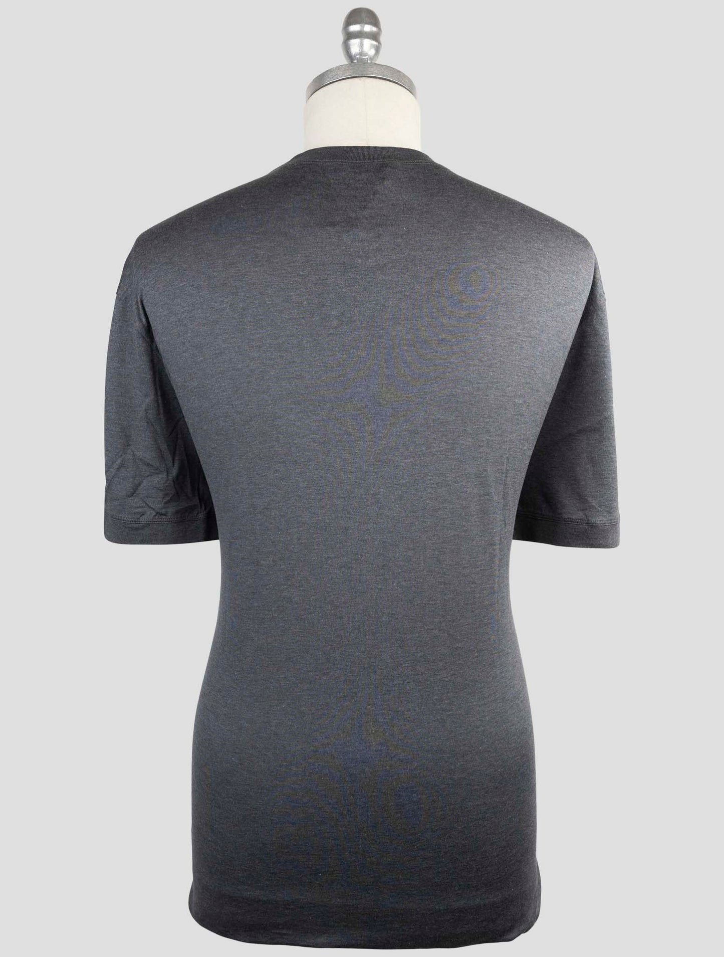 Kiton Knt Gray Cotton T-Shirt