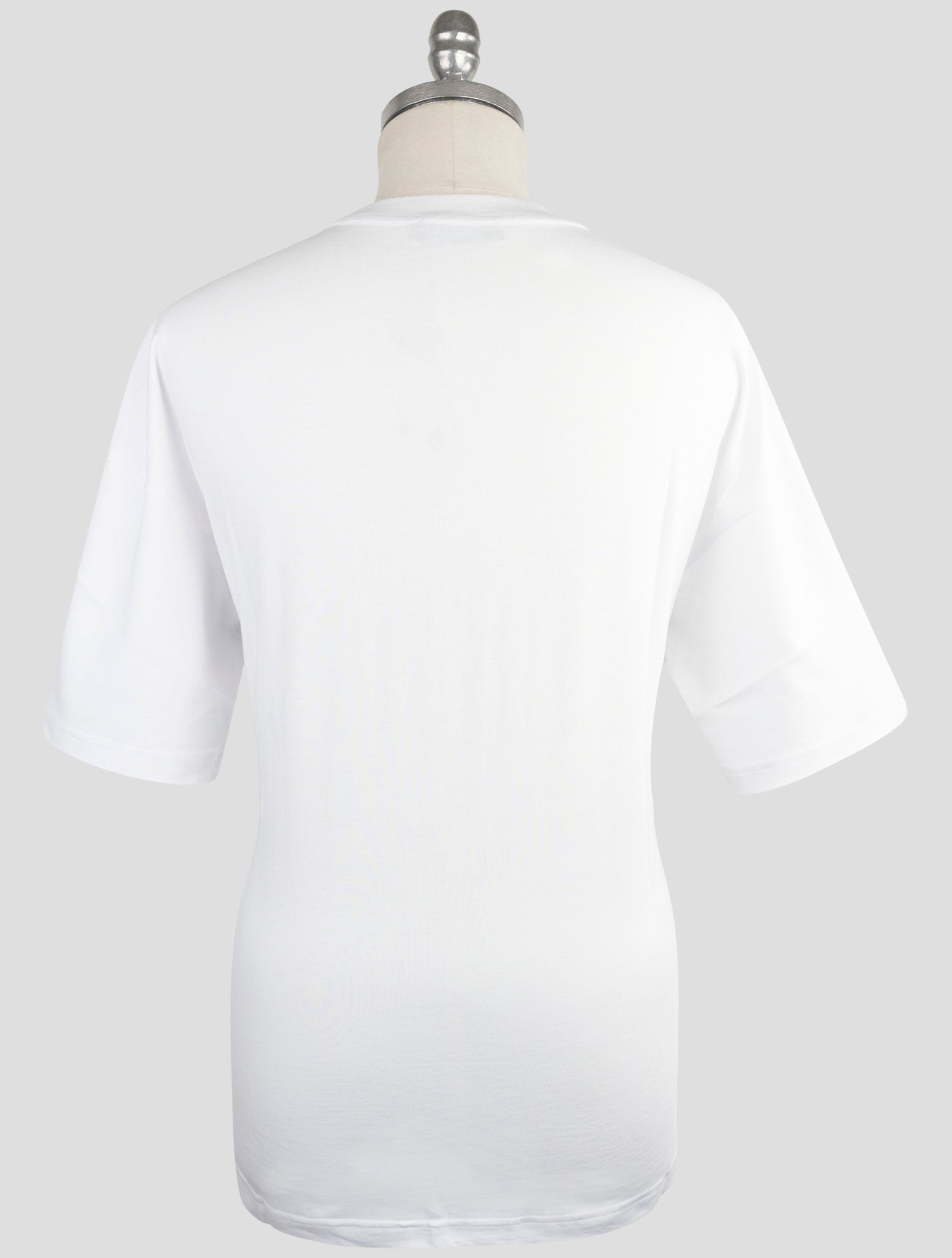 Kiton Knt White Cotton T-Shirt