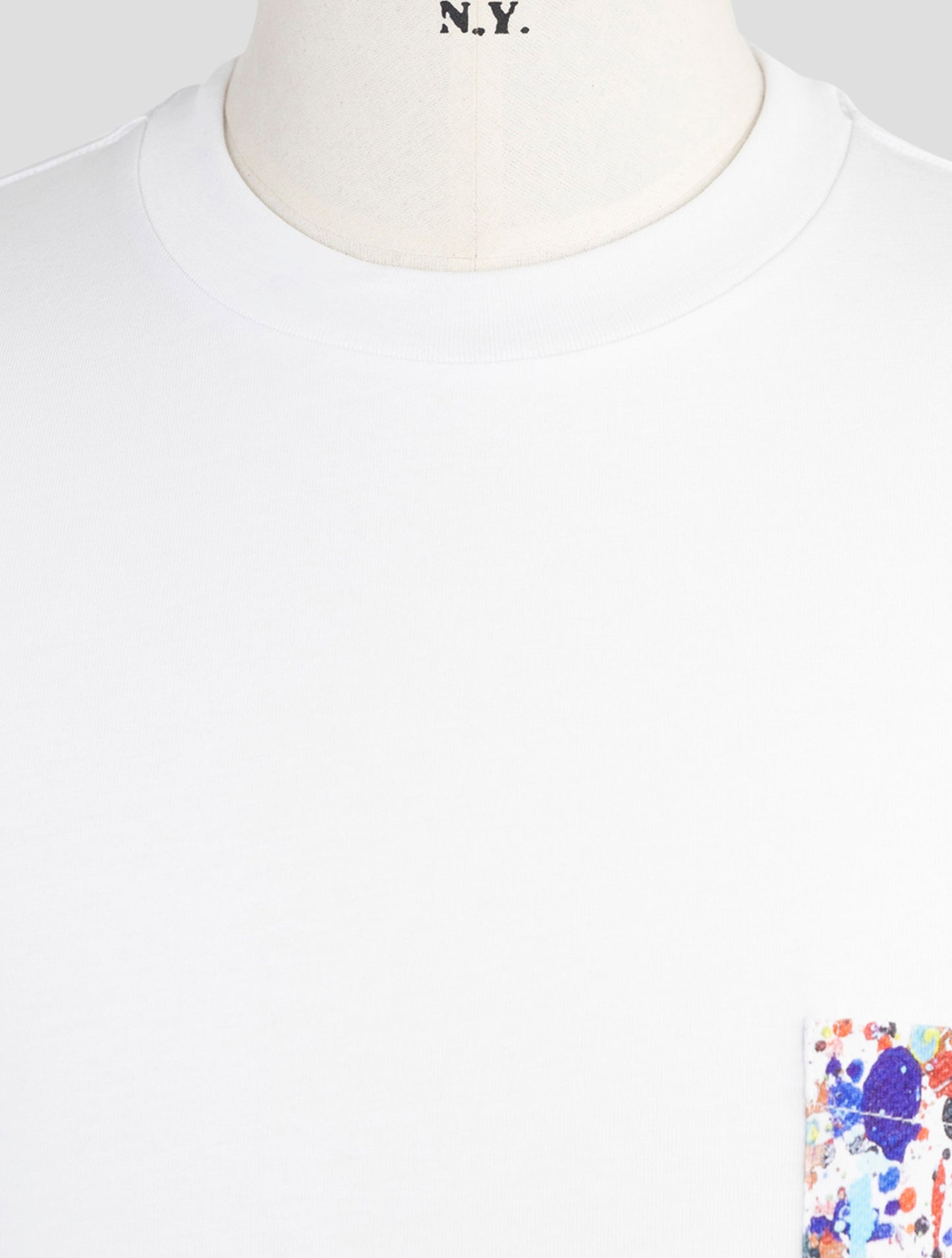 Kiton Knt White Cotton T-Shirt