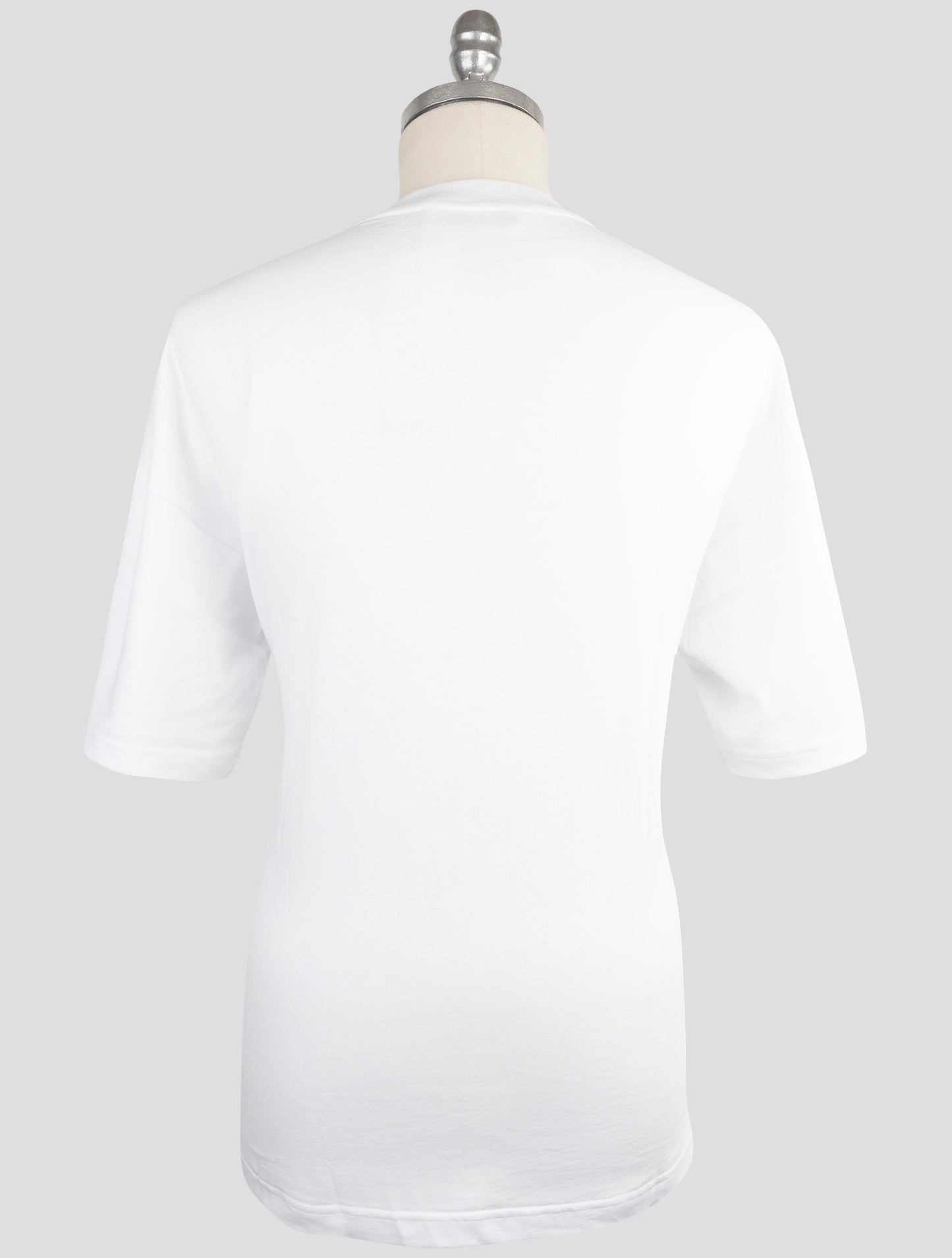 Kiton Knt White Cotton T-Shirt