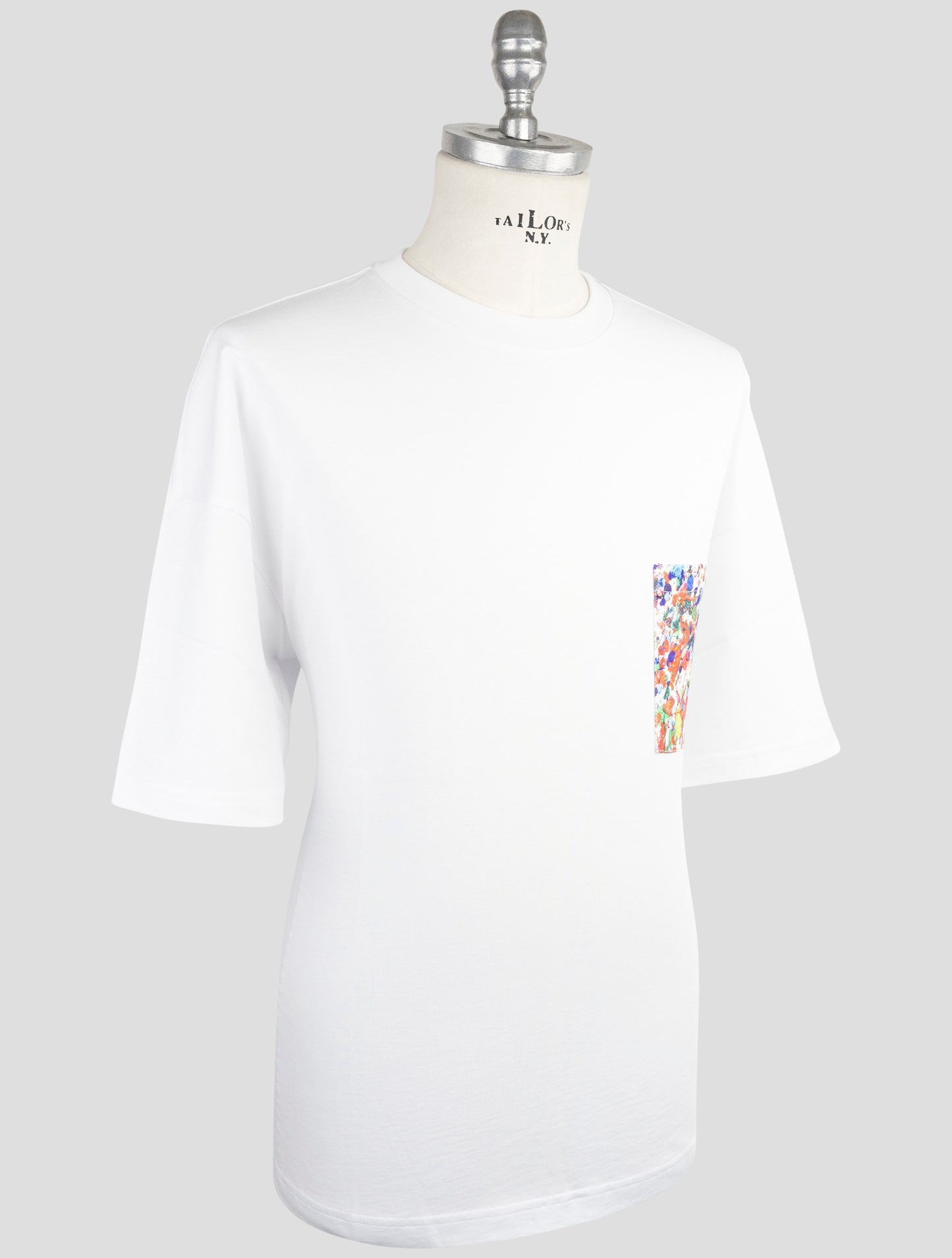 Kiton Knt White Cotton T-Shirt
