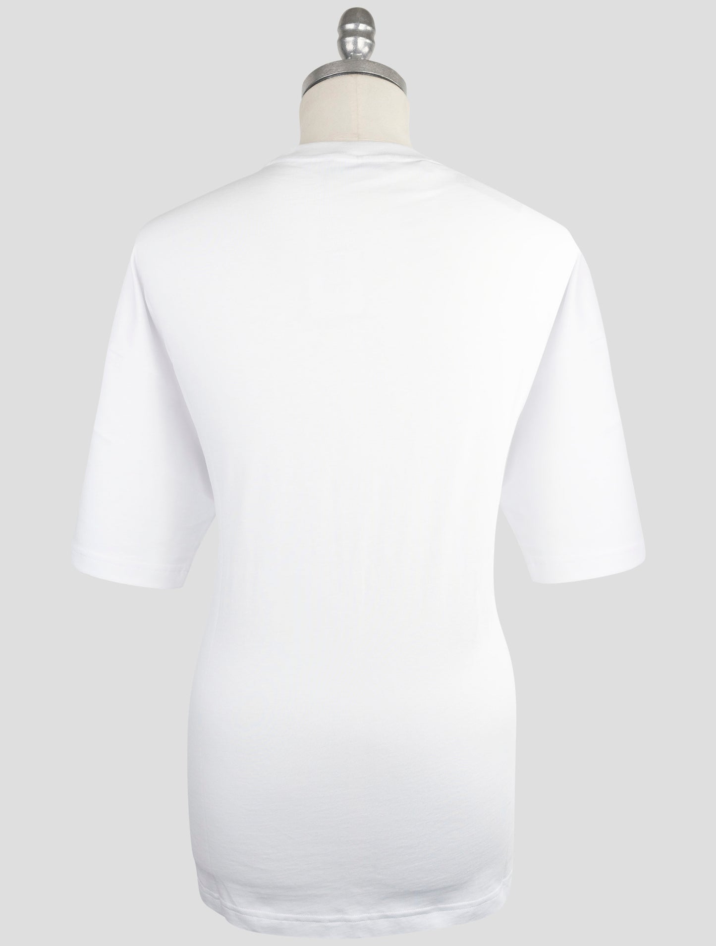 Kiton Knt White Cotton T-Shirt