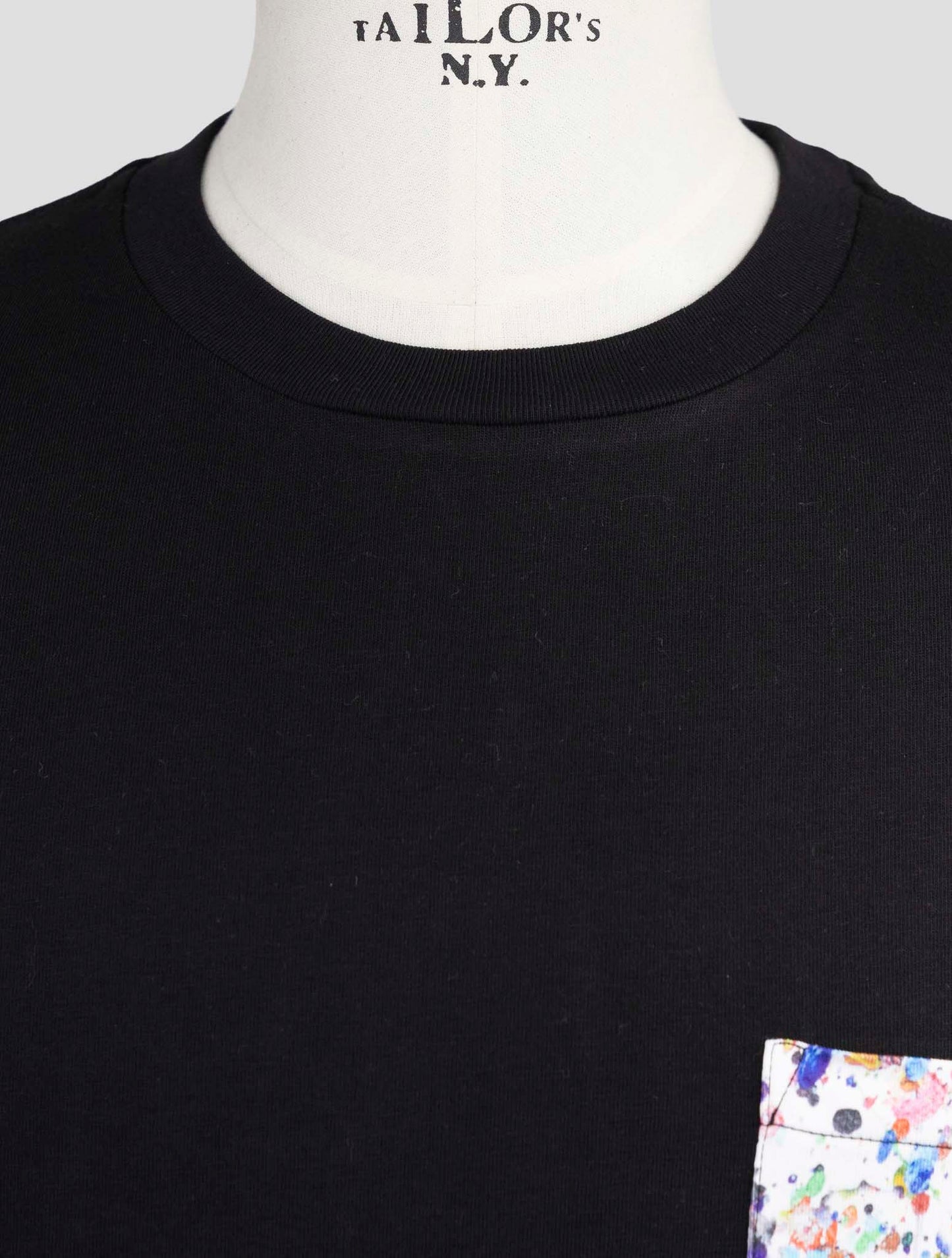 Kiton Knt Black Cotton T-Shirt