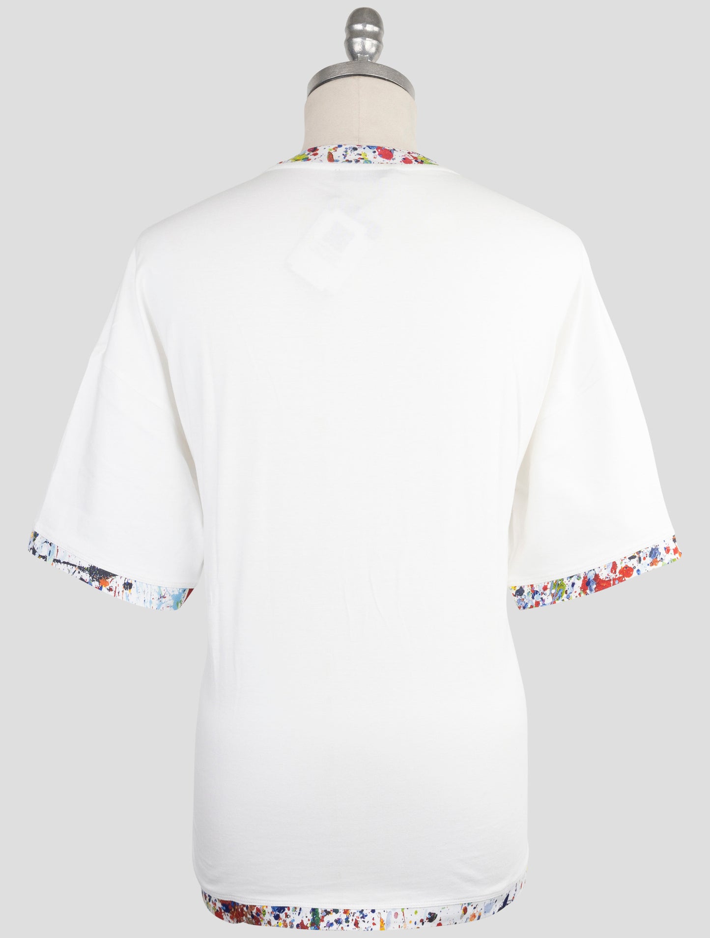 Kiton Knt White Cotton T-Shirt