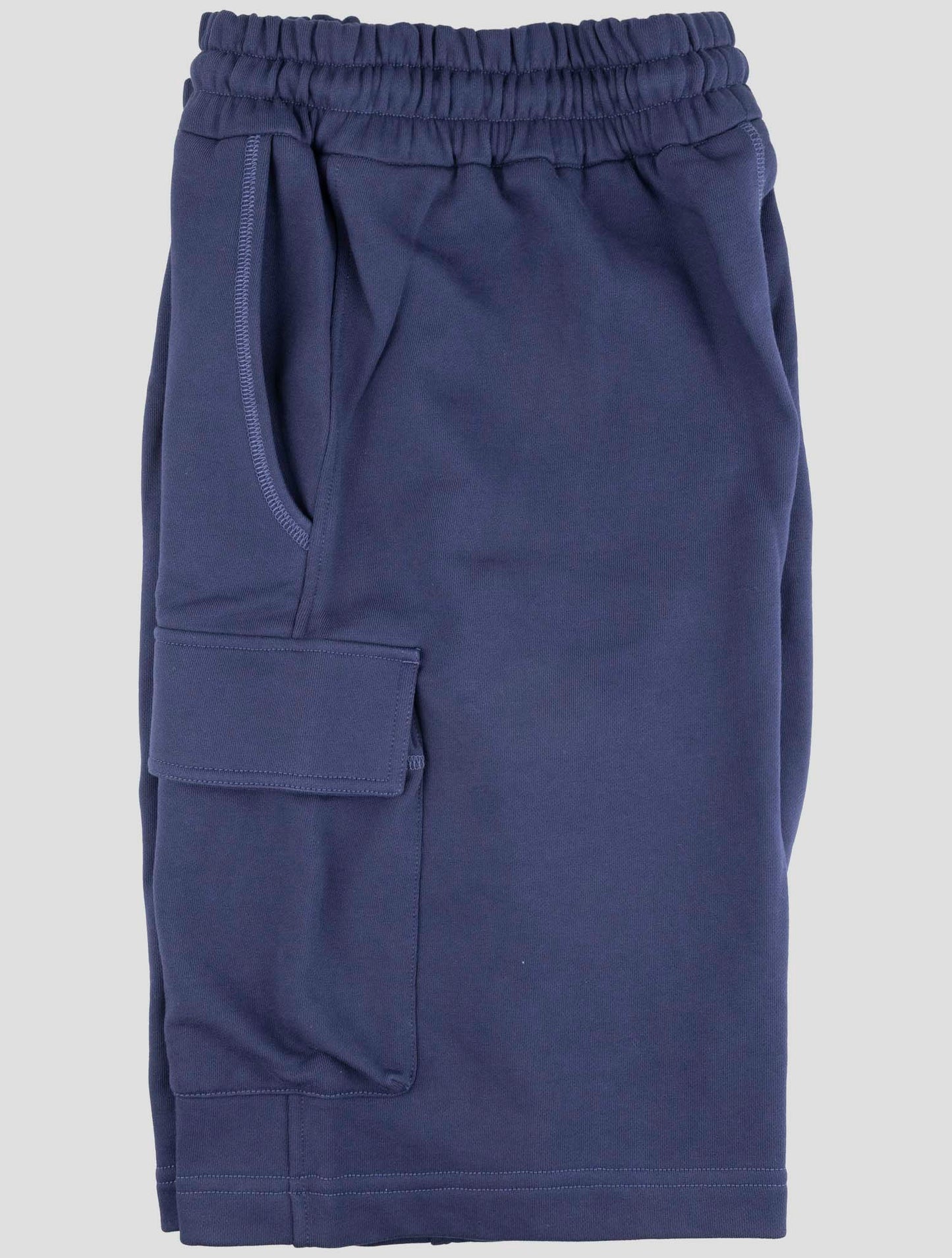 Kiton Knt Blue Cotton Short Pants
