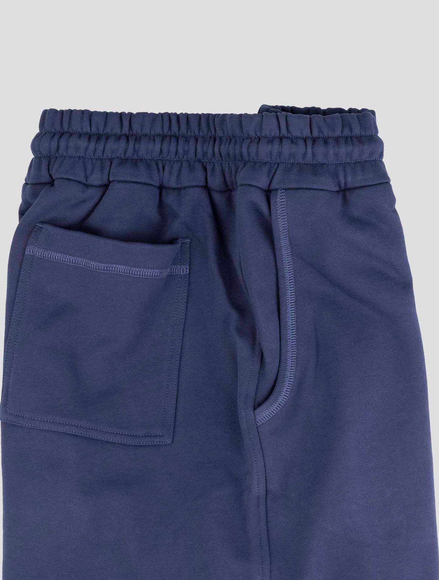 Kiton Knt Blue Cotton Short Pants