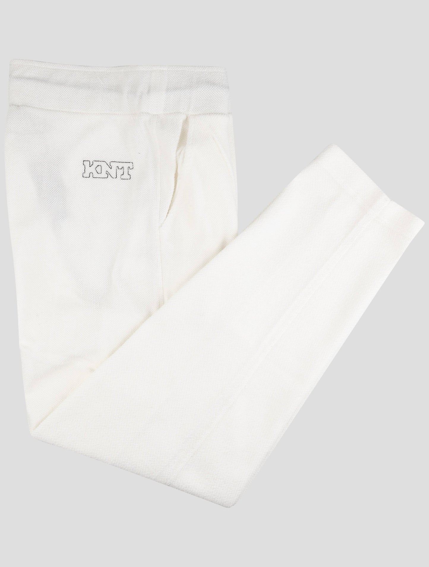 Kiton Knt White Cotton Pa Jogging Pants