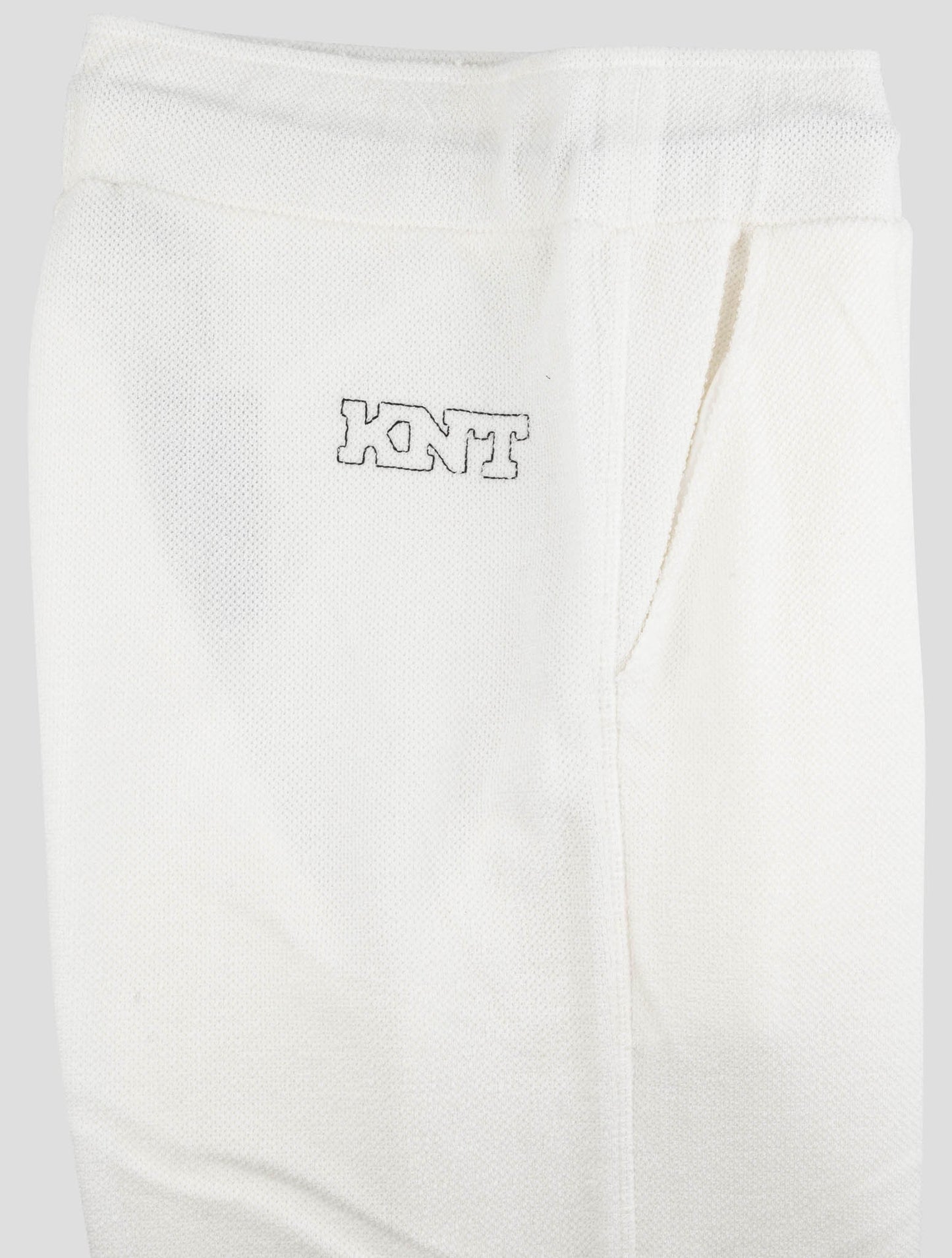 Kiton Knt White Cotton Pa Jogging Pants