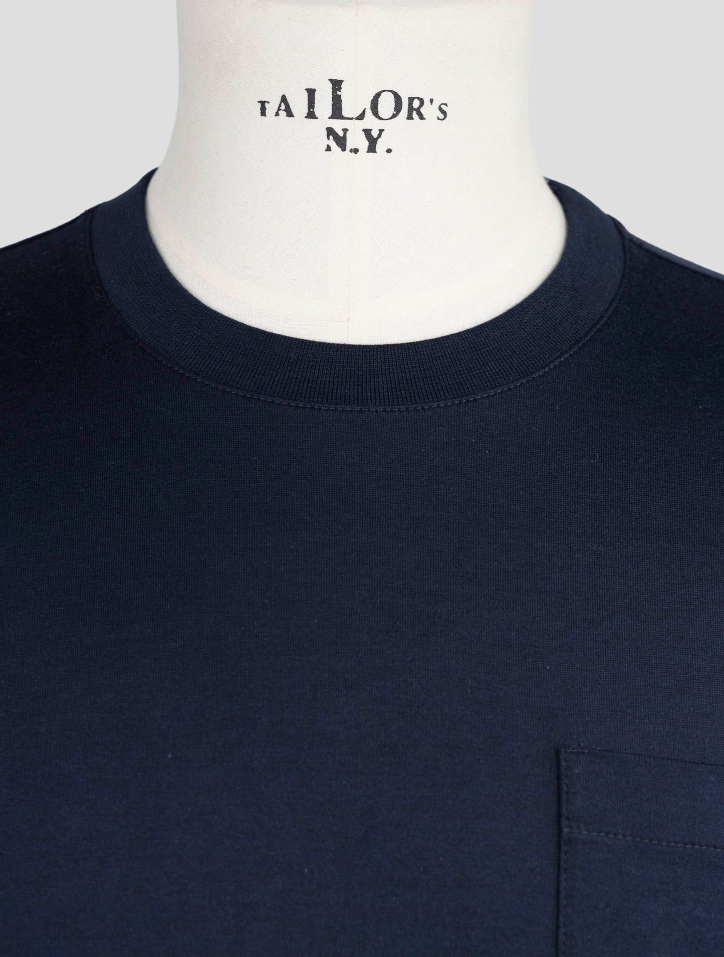 Kiton Knt Blue Cotton T-Shirt