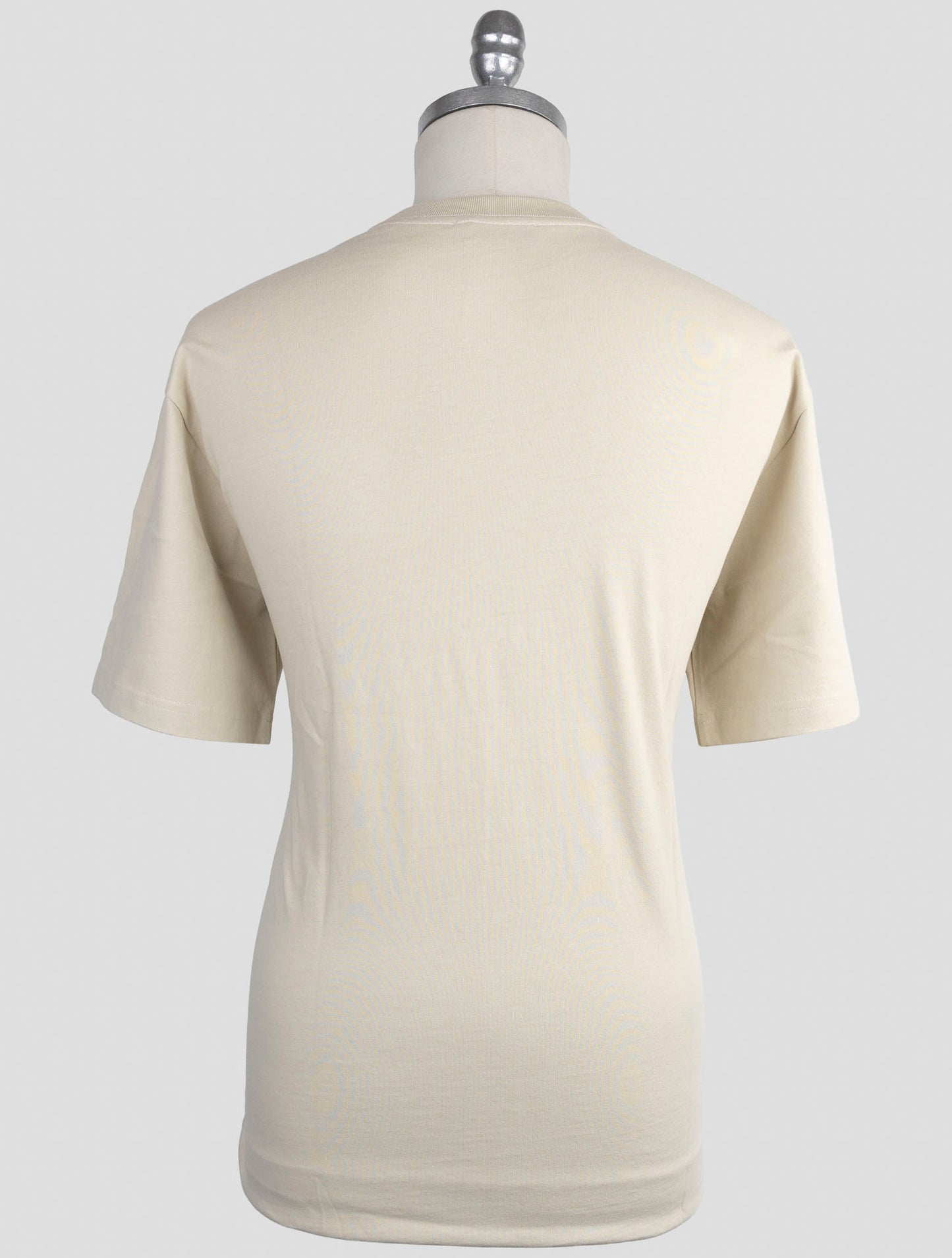 Kiton Knt Beige Cotton T-Shirt