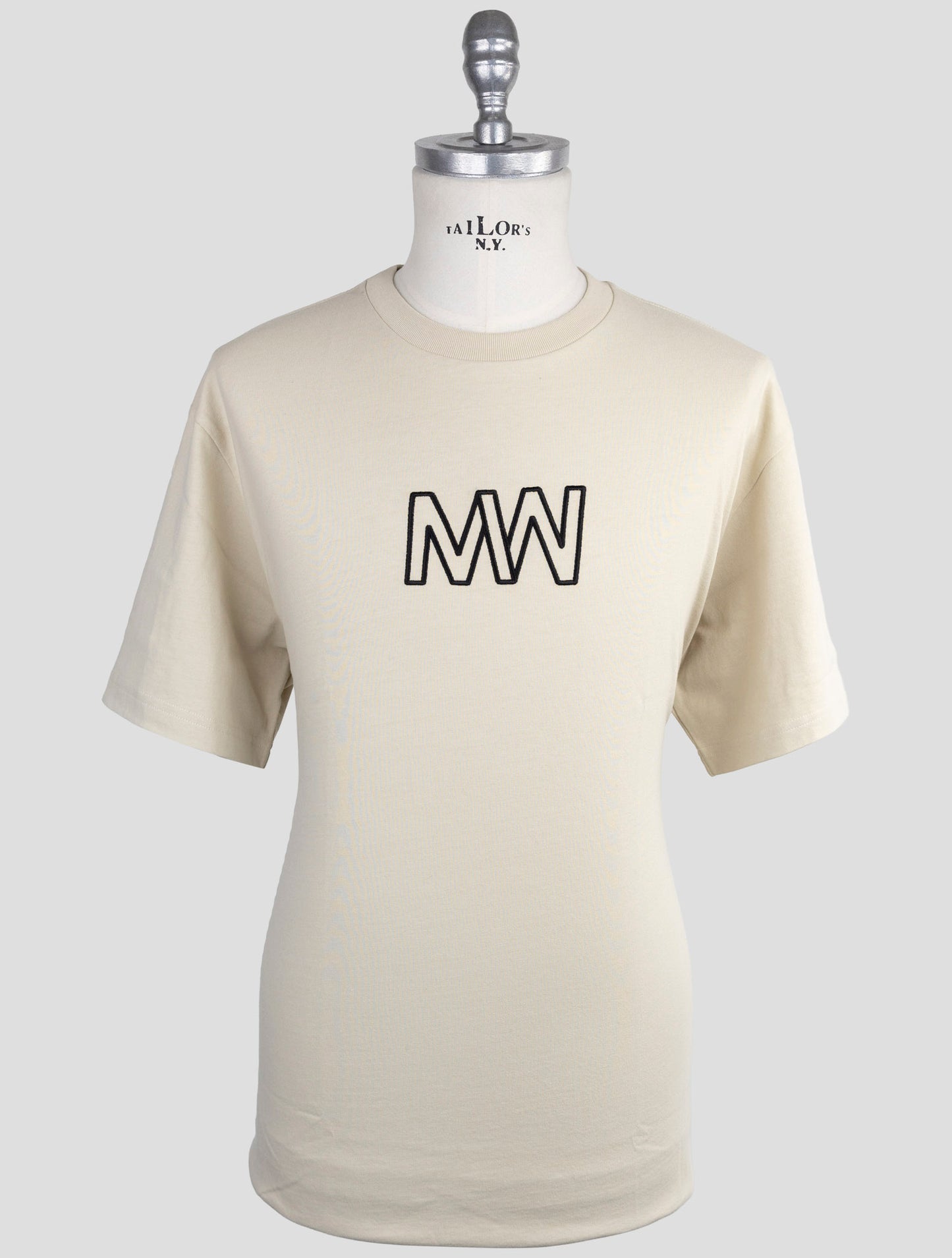 Kiton Knt Beige Cotton T-Shirt
