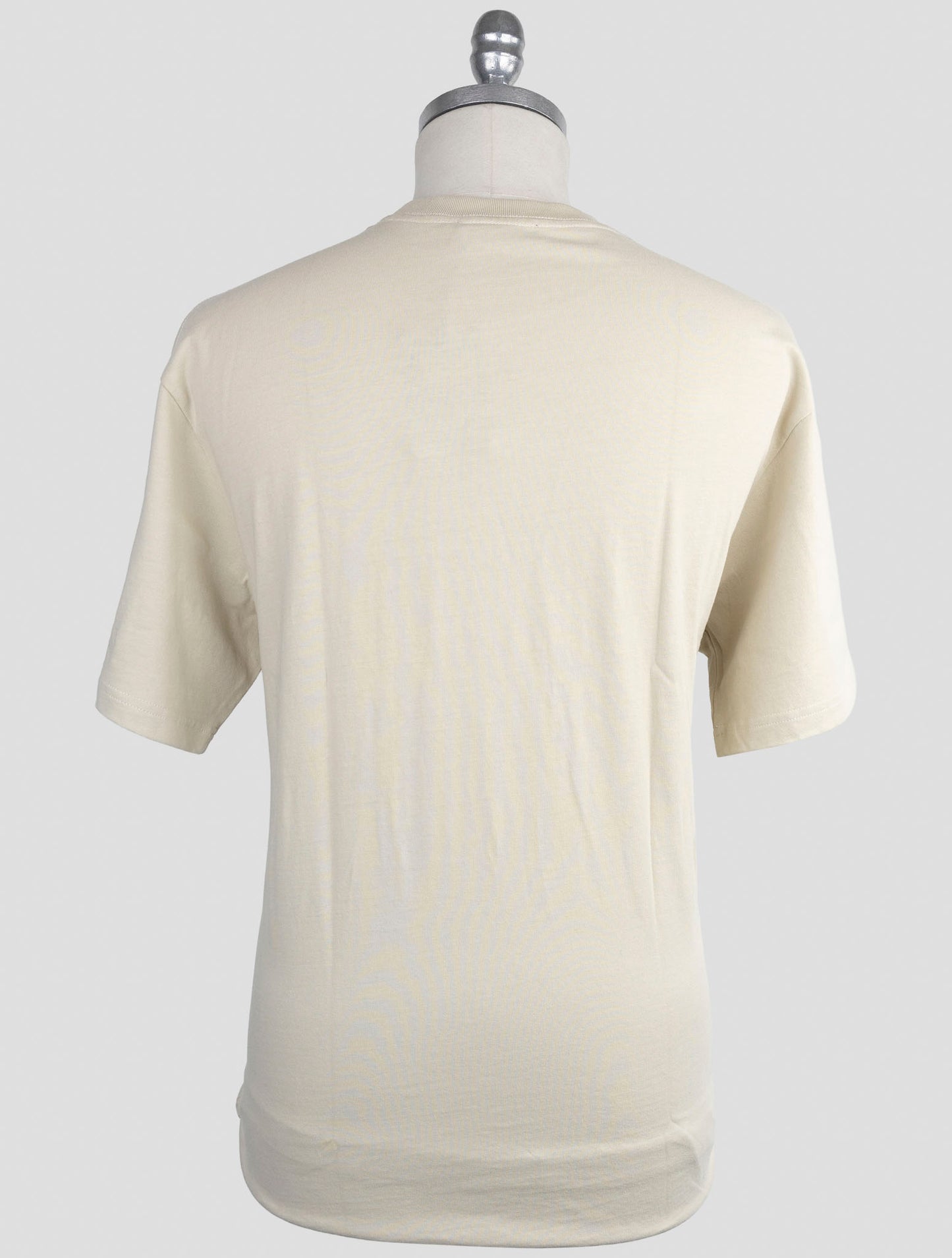 Kiton Knt Beige Cotton T-Shirt