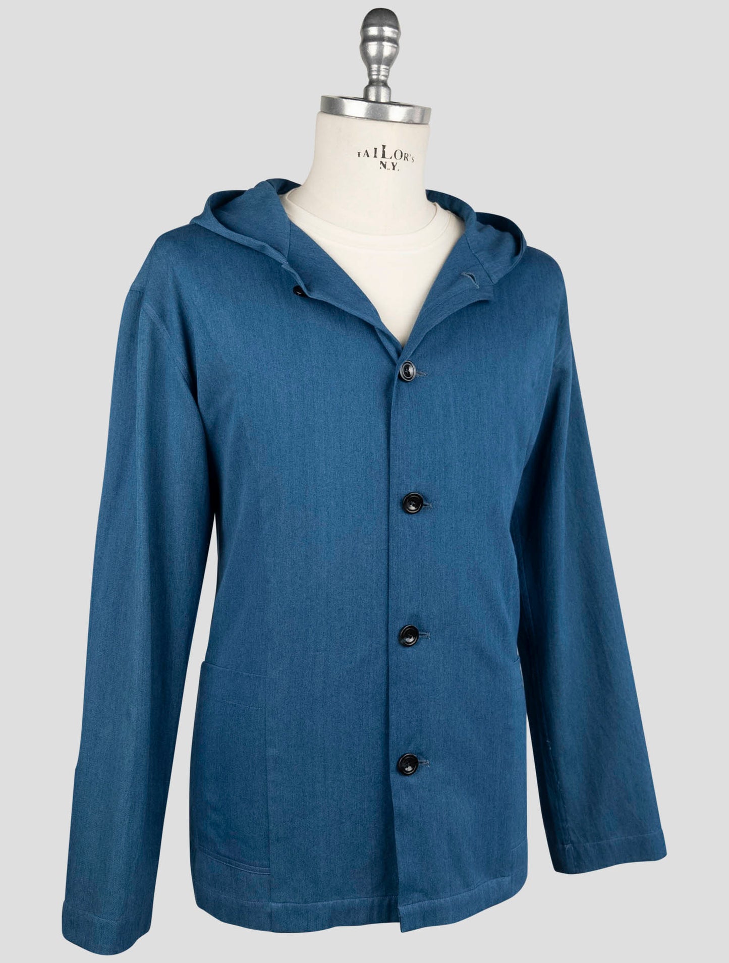 Kiton Denim Cotton Shirt