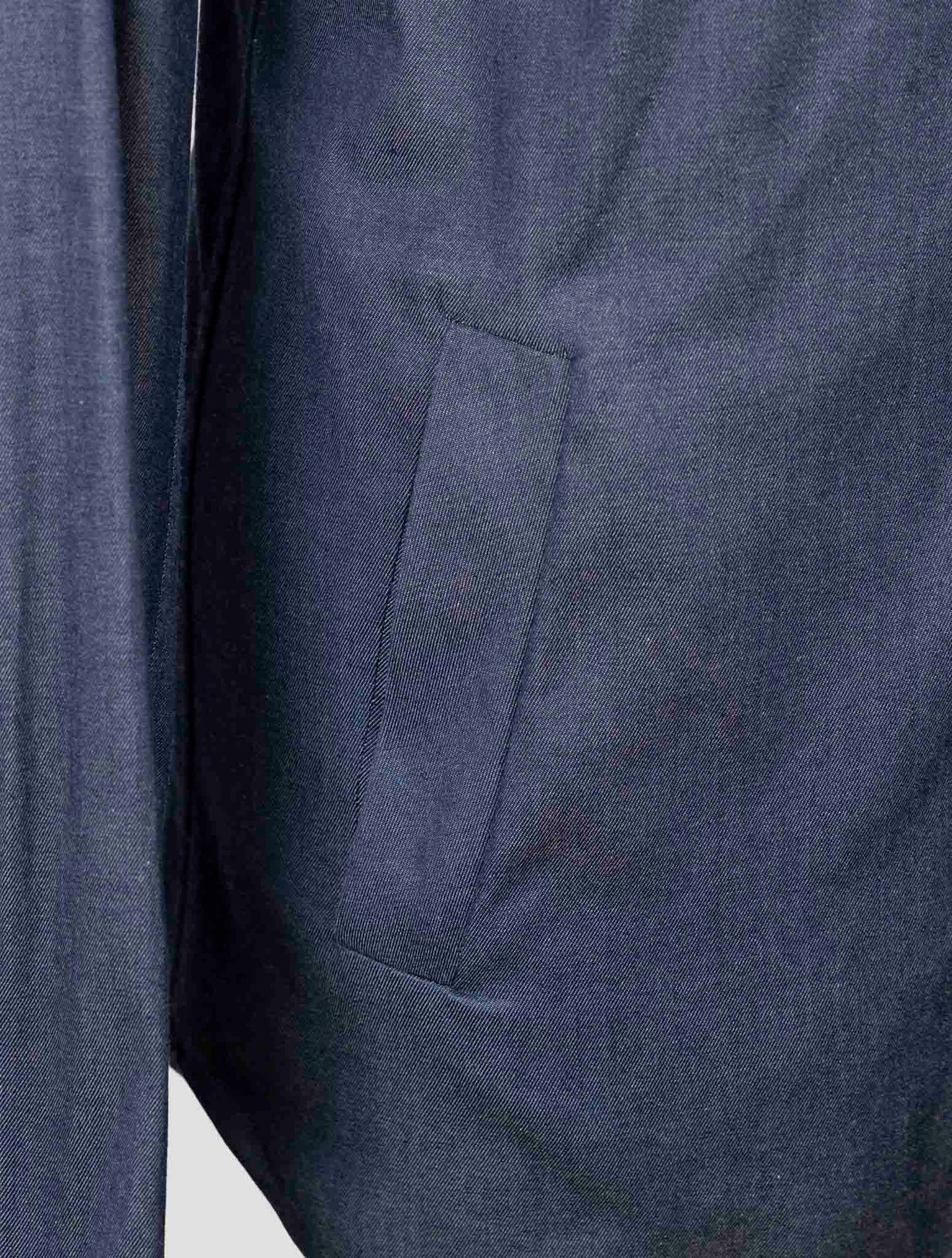 Kiton Blue Cotton Shirt Mariano