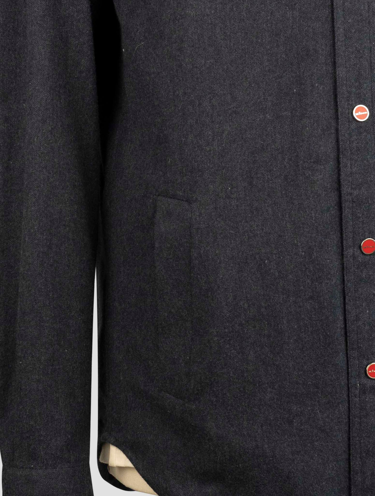 Kiton Blue Cotton Shirt Mariano