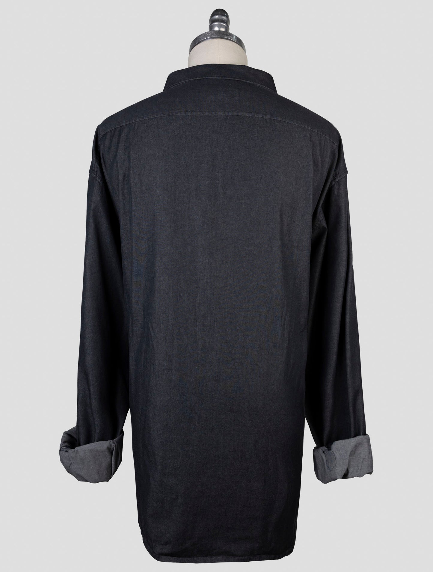 Kiton Gray Cotton Ea Shirt BUBA