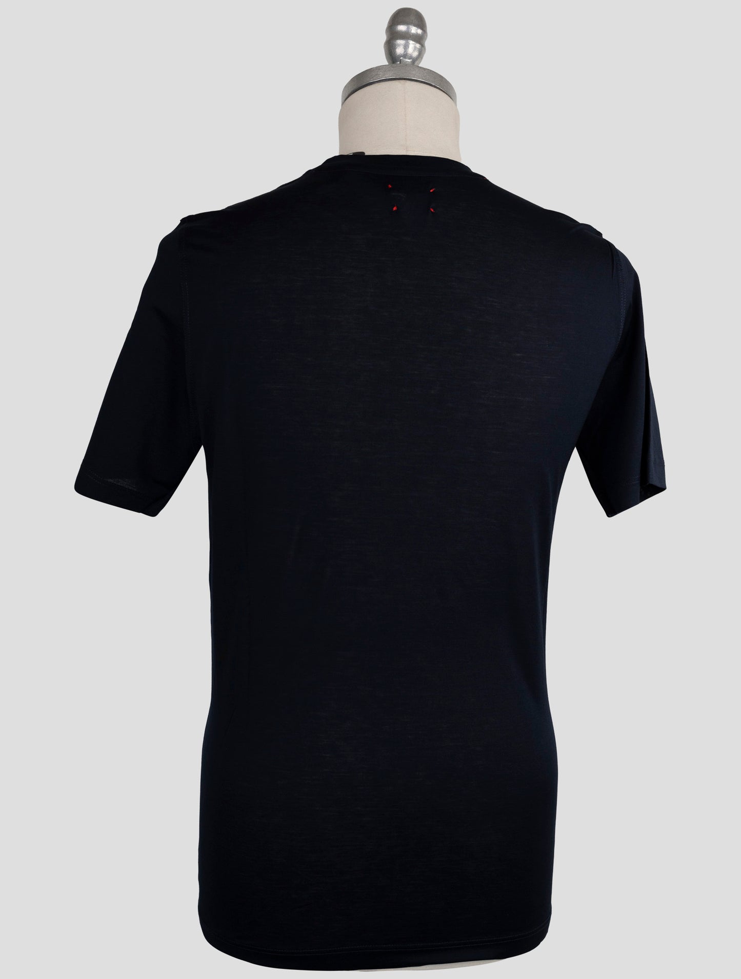 Kiton Blue Cotton T-Shirt
