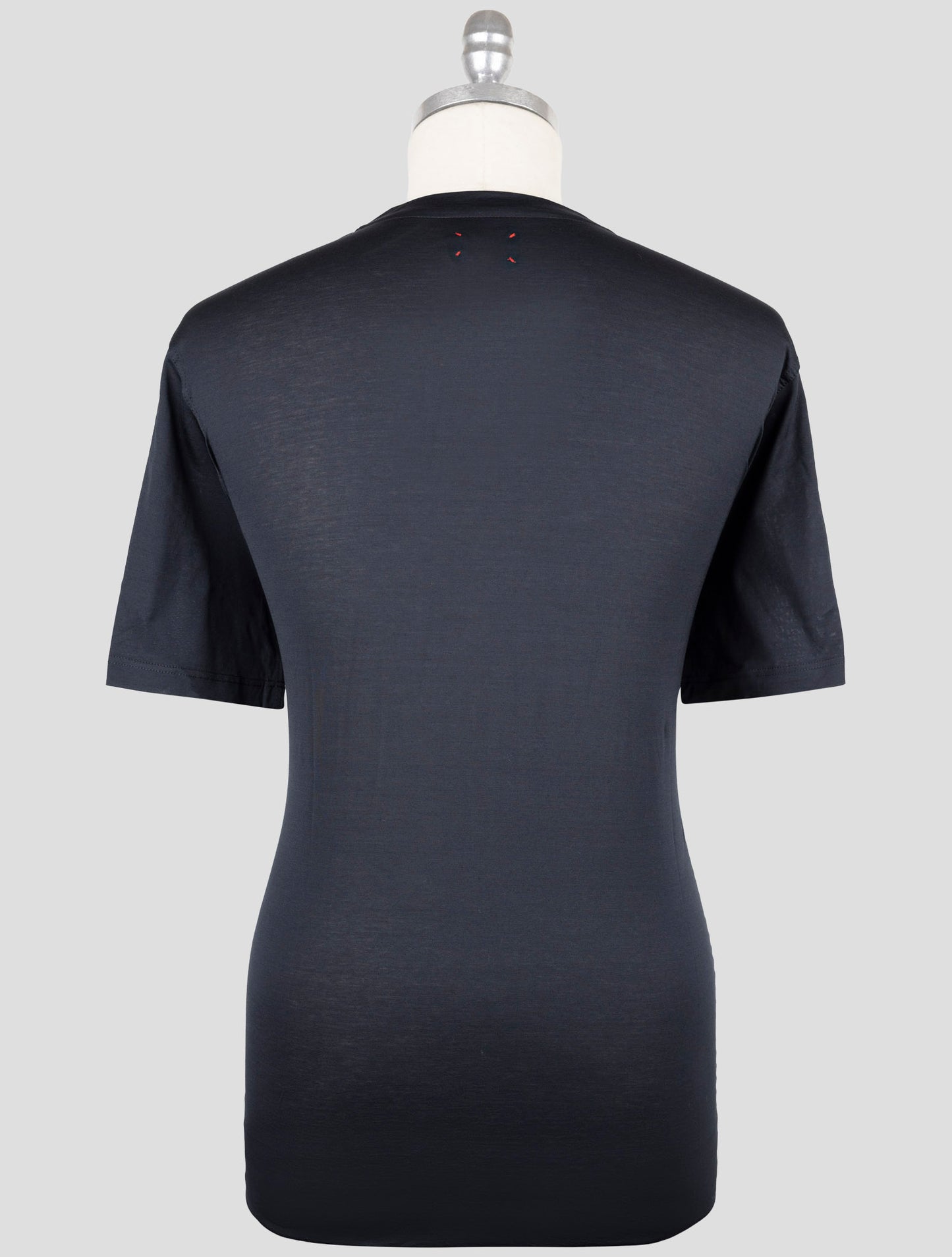 Kiton Blue Cotton T-Shirt
