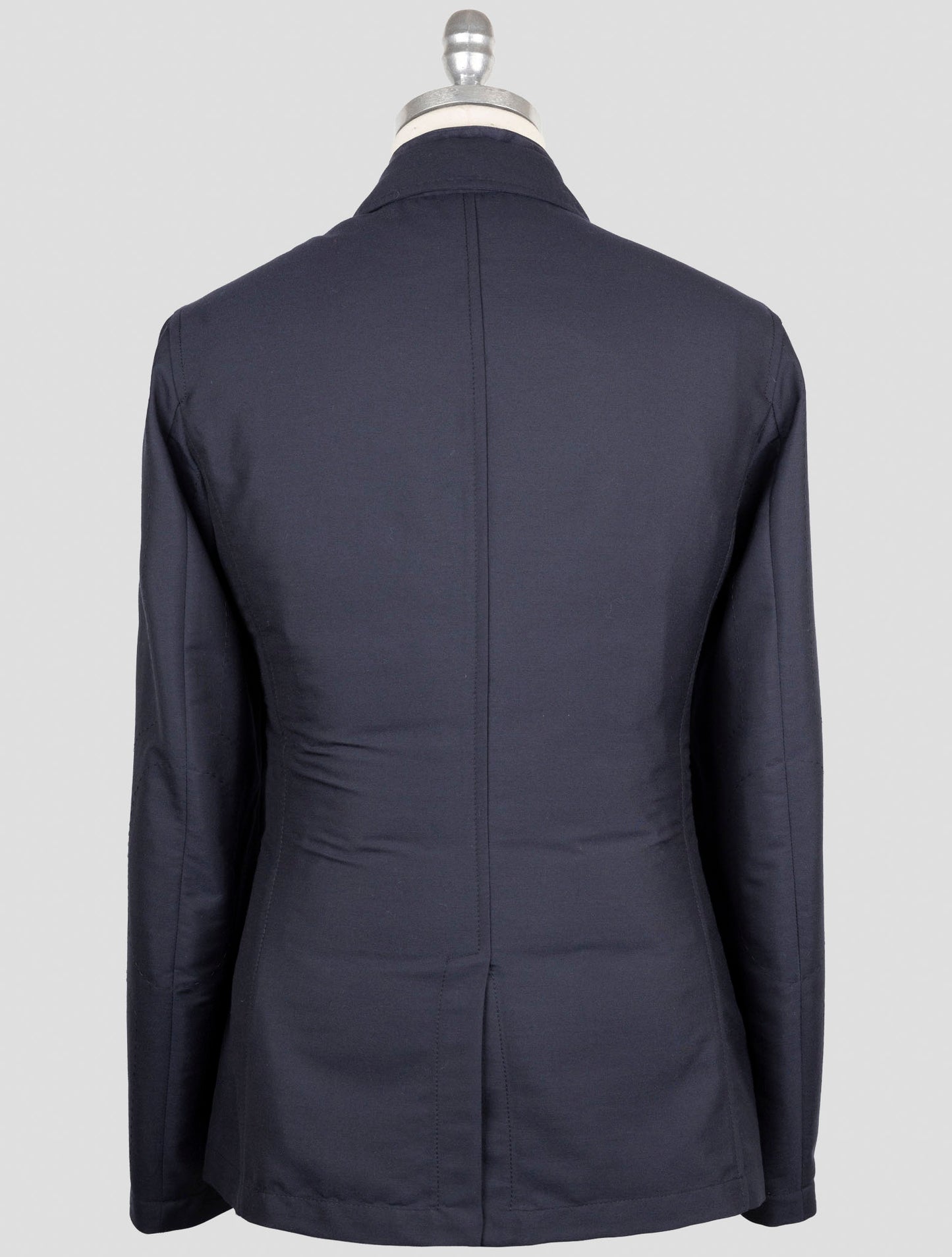 Kiton Blue Cashmere Pa Coat