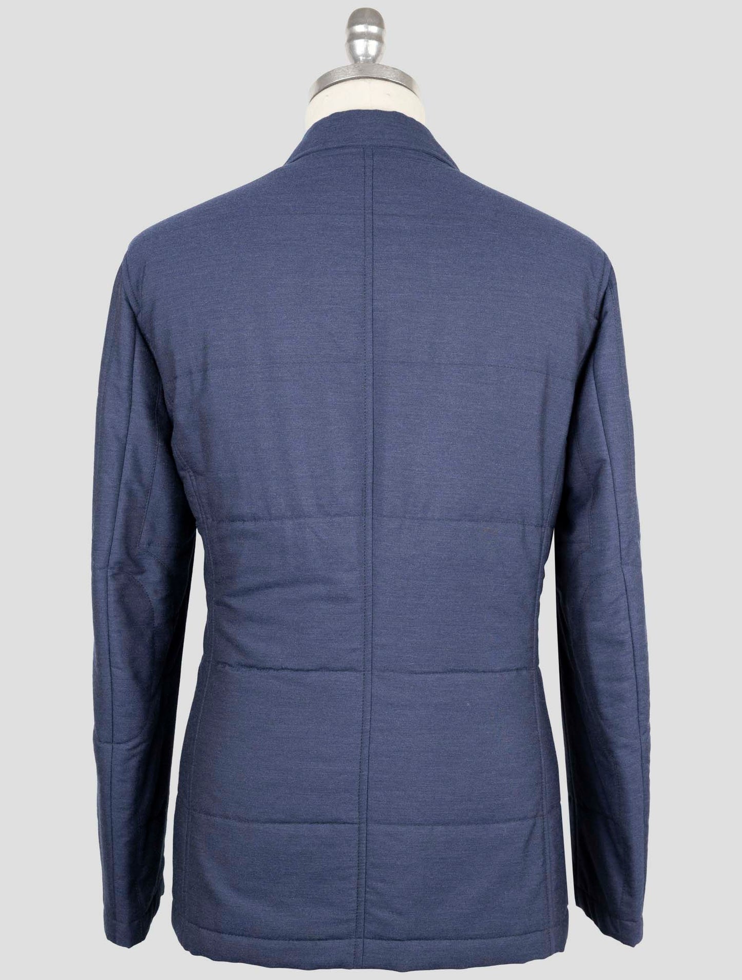 Kiton Blue Cashmere Pa Coat