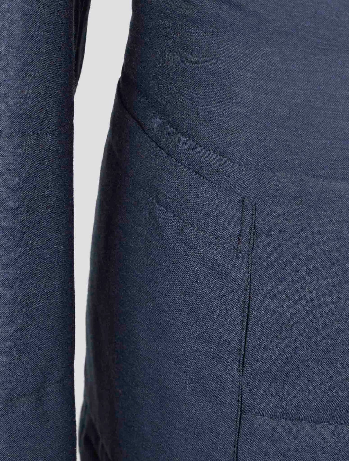 Kiton Blue Cashmere Pa Coat
