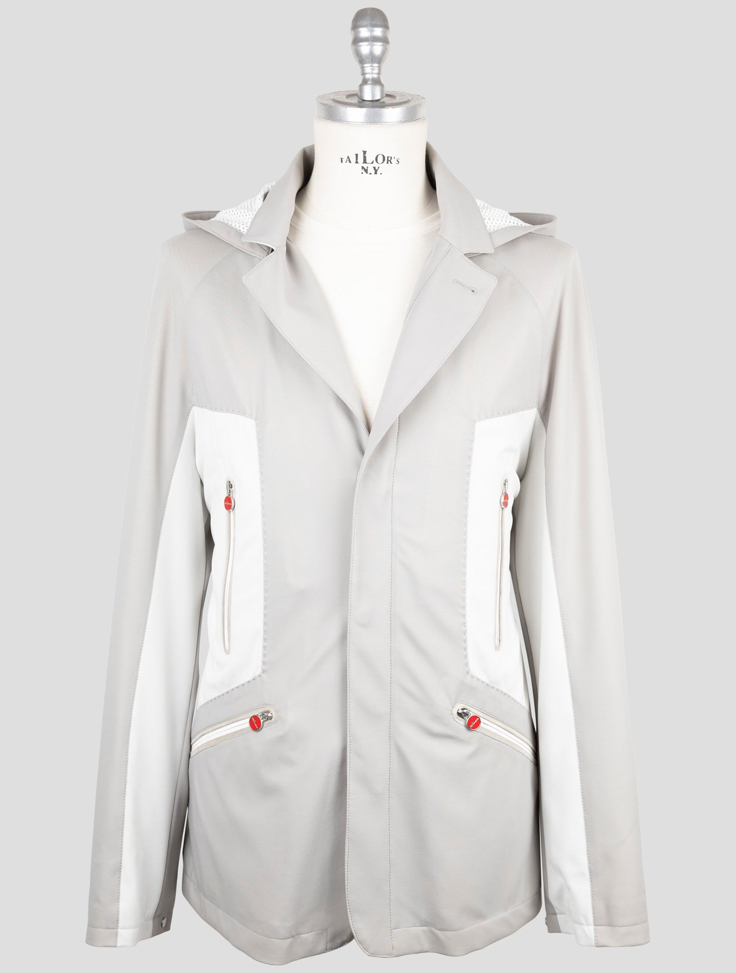 Kiton Gray Pa Ea Coat