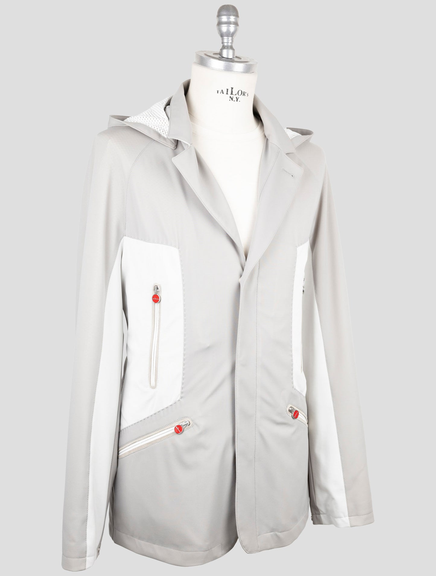Kiton Gray Pa Ea Coat