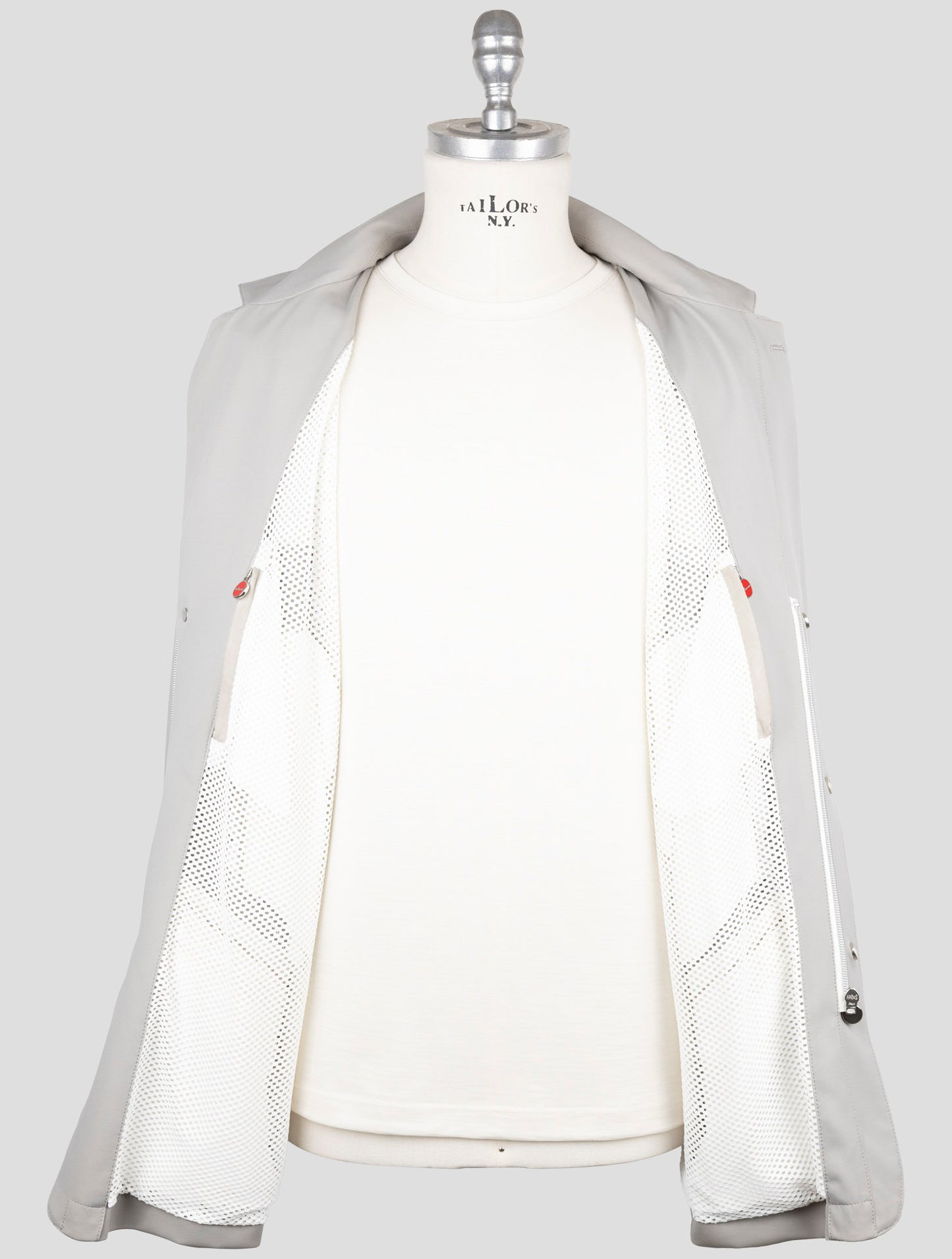 Kiton Gray Pa Ea Coat