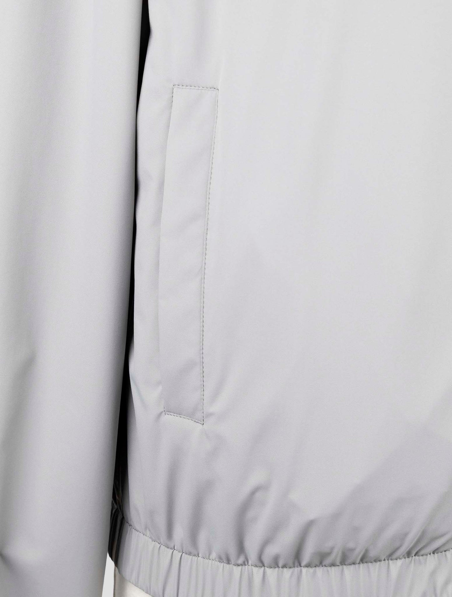 Kiton Gray Pa Modal Cashmere Reverse Coat