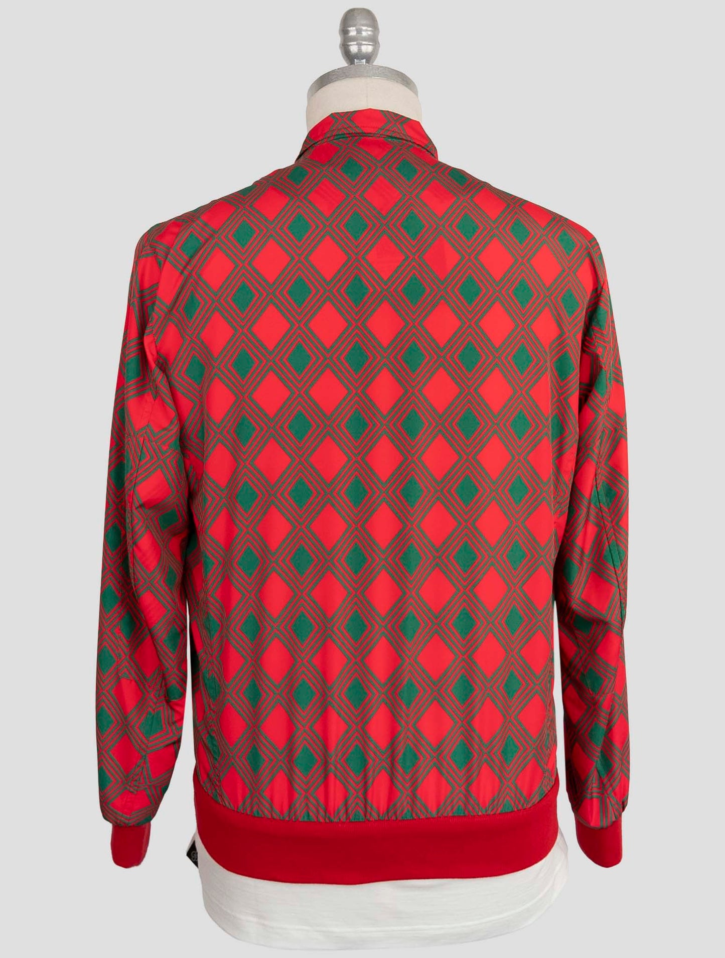 Kiton Red Green Pl Coat