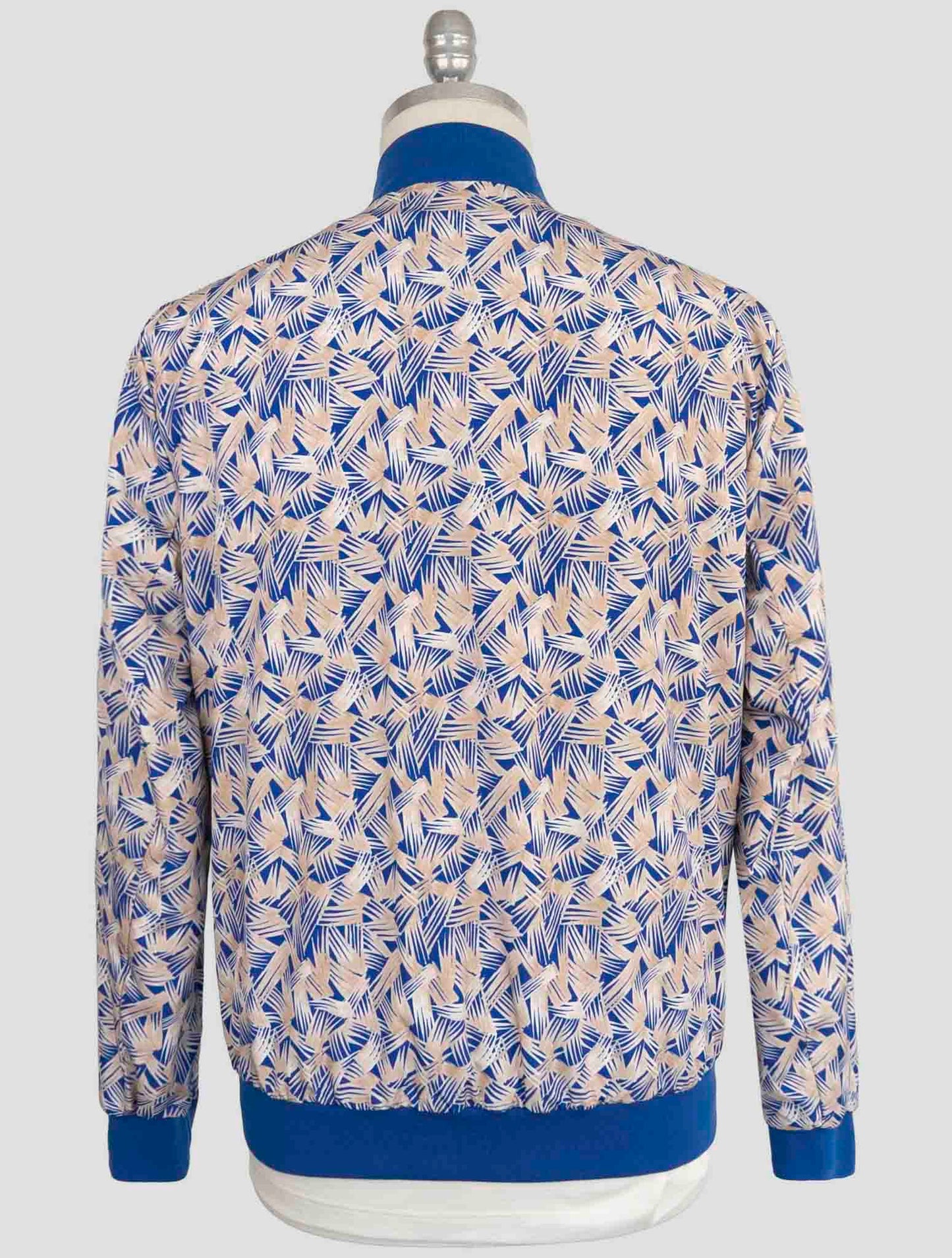 Kiton Blue Beige Pl Coat